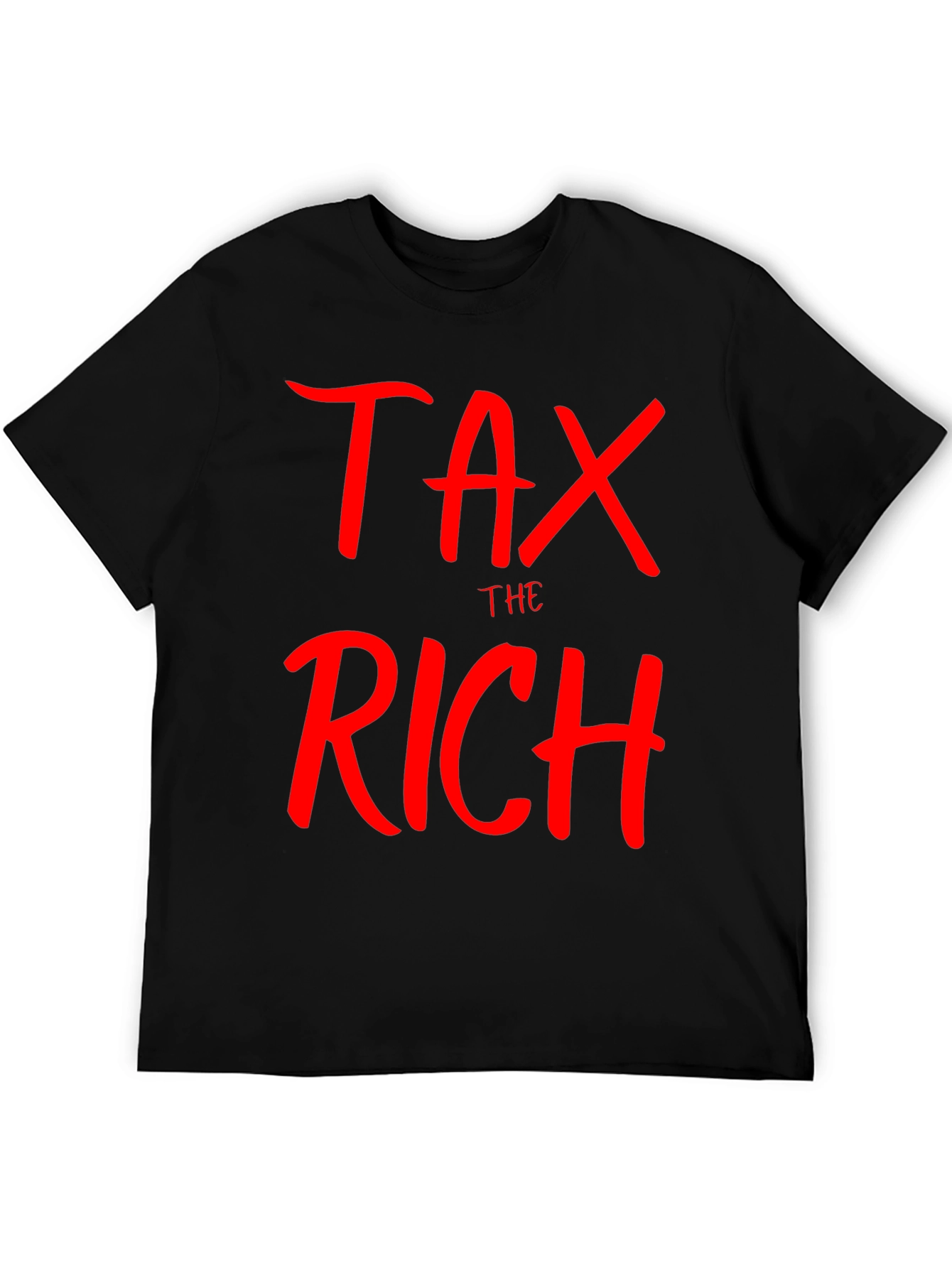 Tax The Rich Graphic Tee - Political Statement T-Shirt
