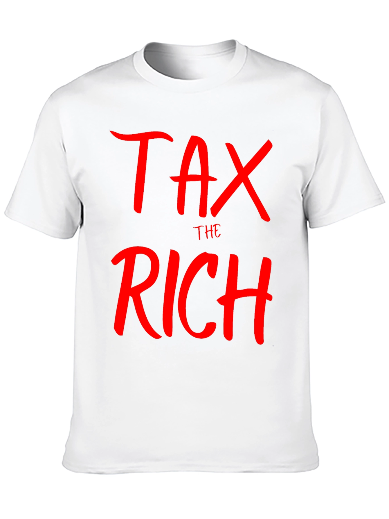 Tax The Rich Graphic Tee - Political Statement T-Shirt