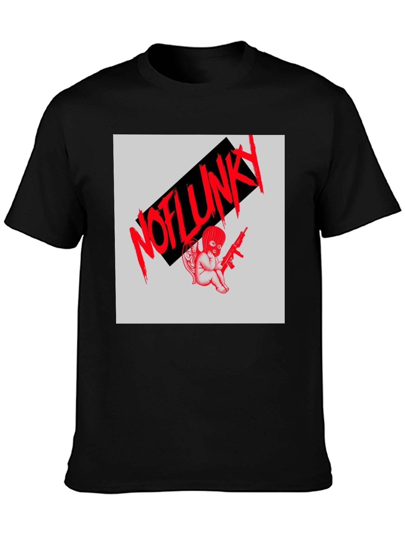Edgy Graphic Tee - NOFLUNKY Angel