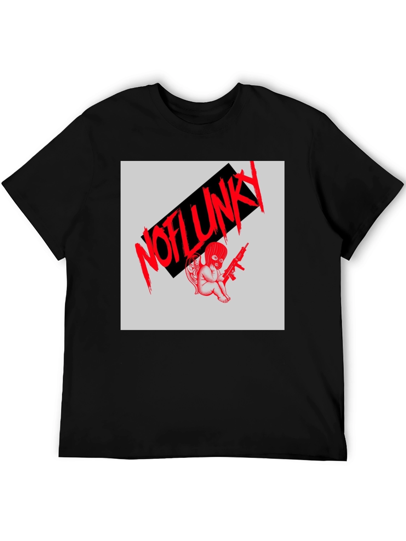 Edgy Graphic Tee - NOFLUNKY Angel