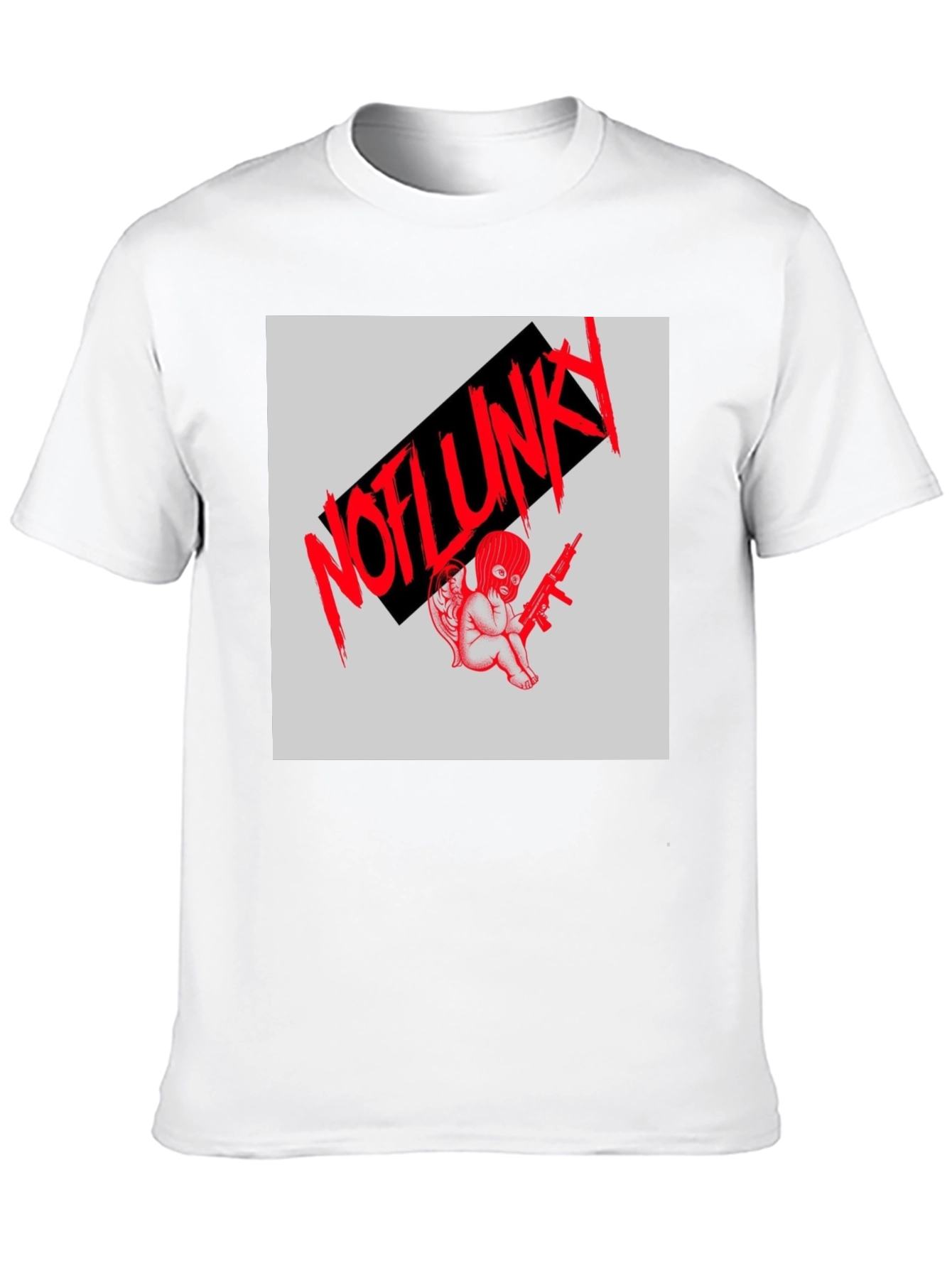 Edgy Graphic Tee - NOFLUNKY Angel