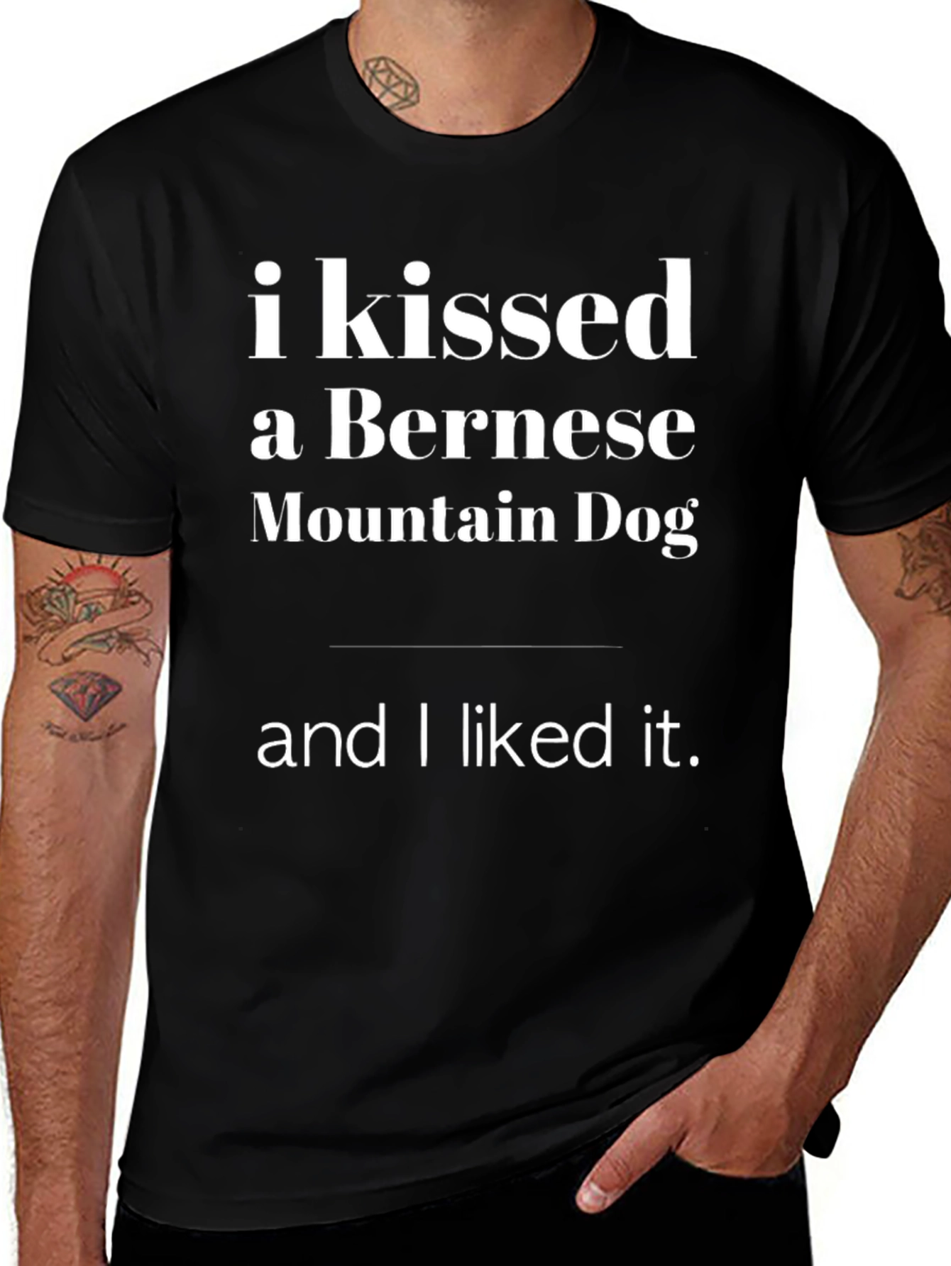 Kissed a Bernese Mountain Dog T-Shirt