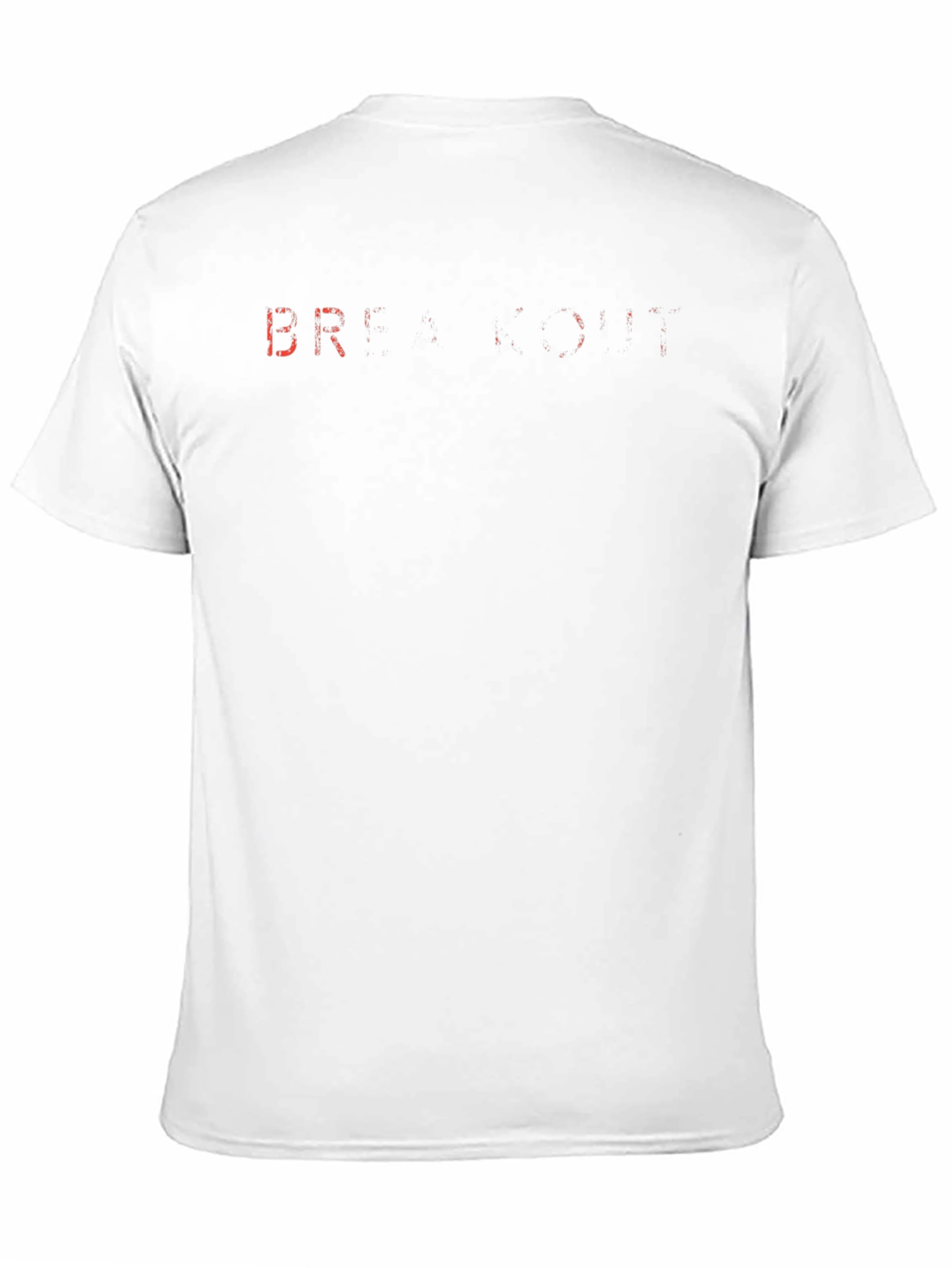 Edgy Graphic Tee - Black T-Shirt with Red Lettering