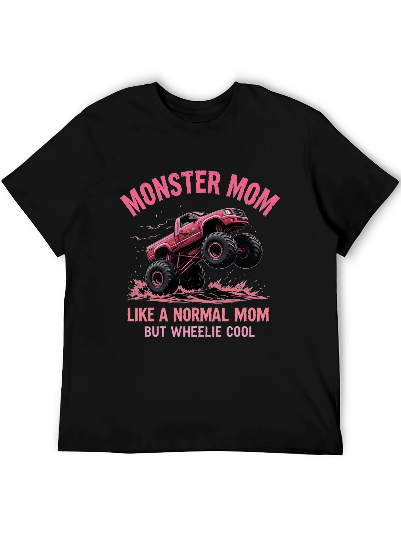 Monster Mom Truck Graphic T-Shirt