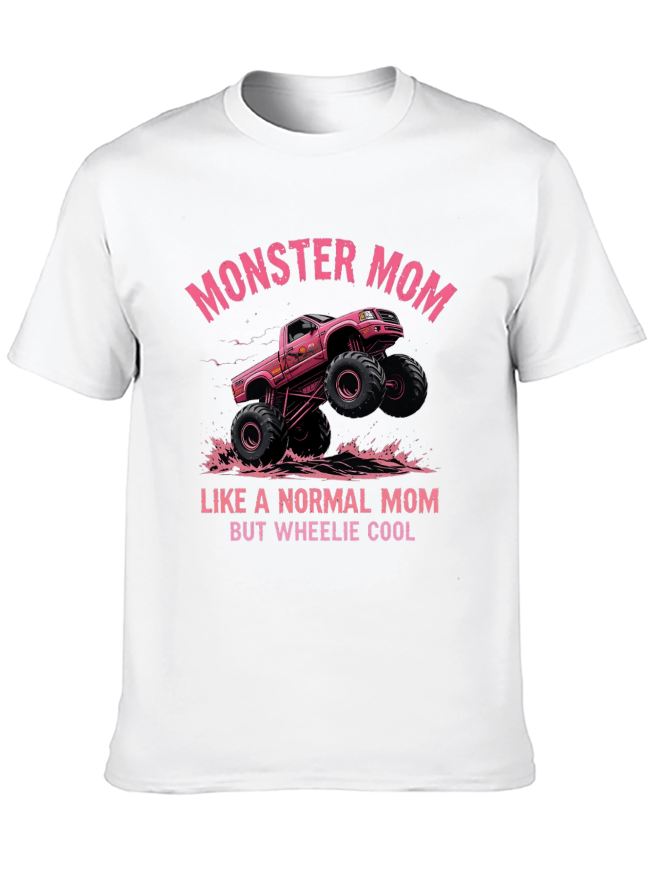 Monster Mom Truck Graphic T-Shirt
