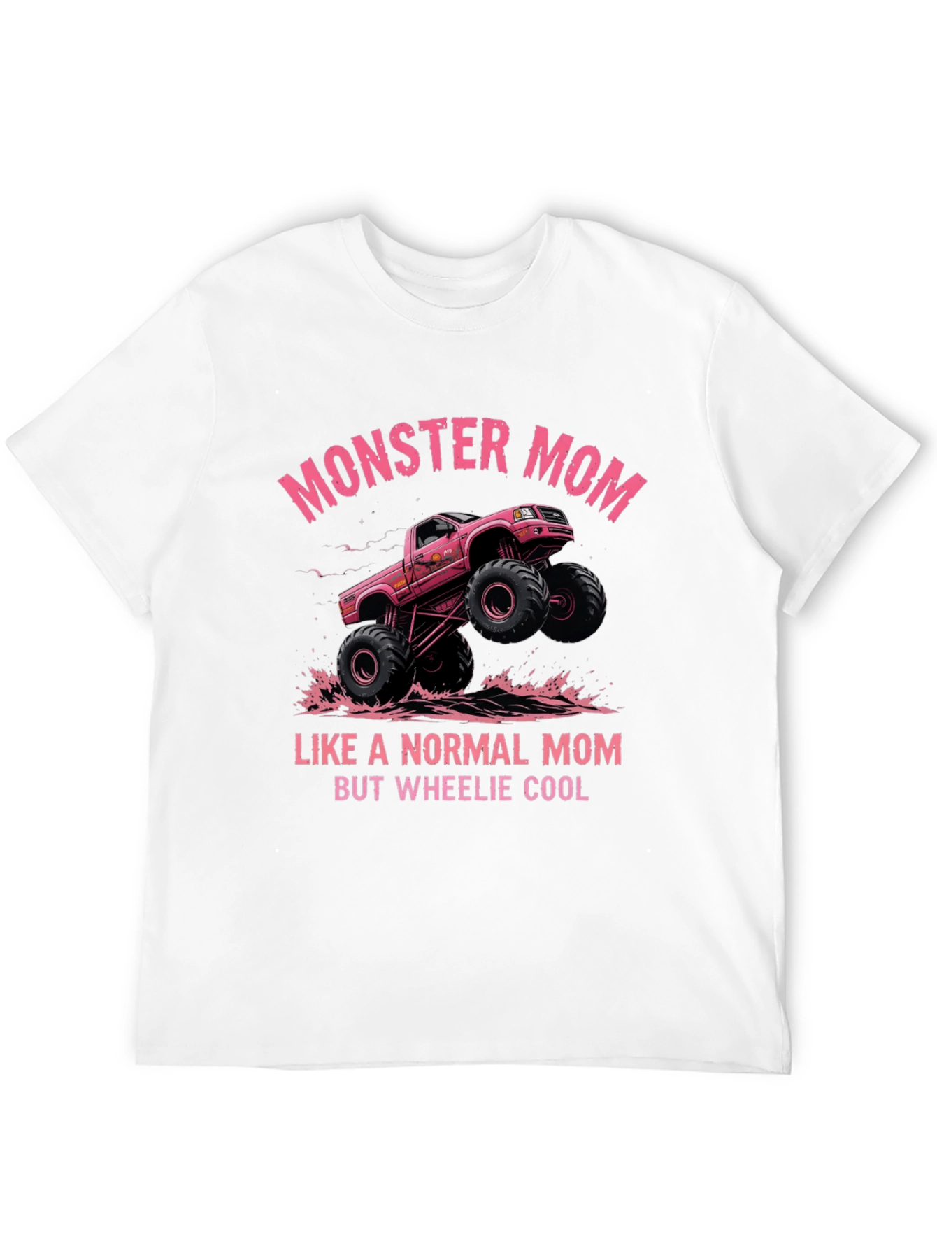 Monster Mom Truck Graphic T-Shirt