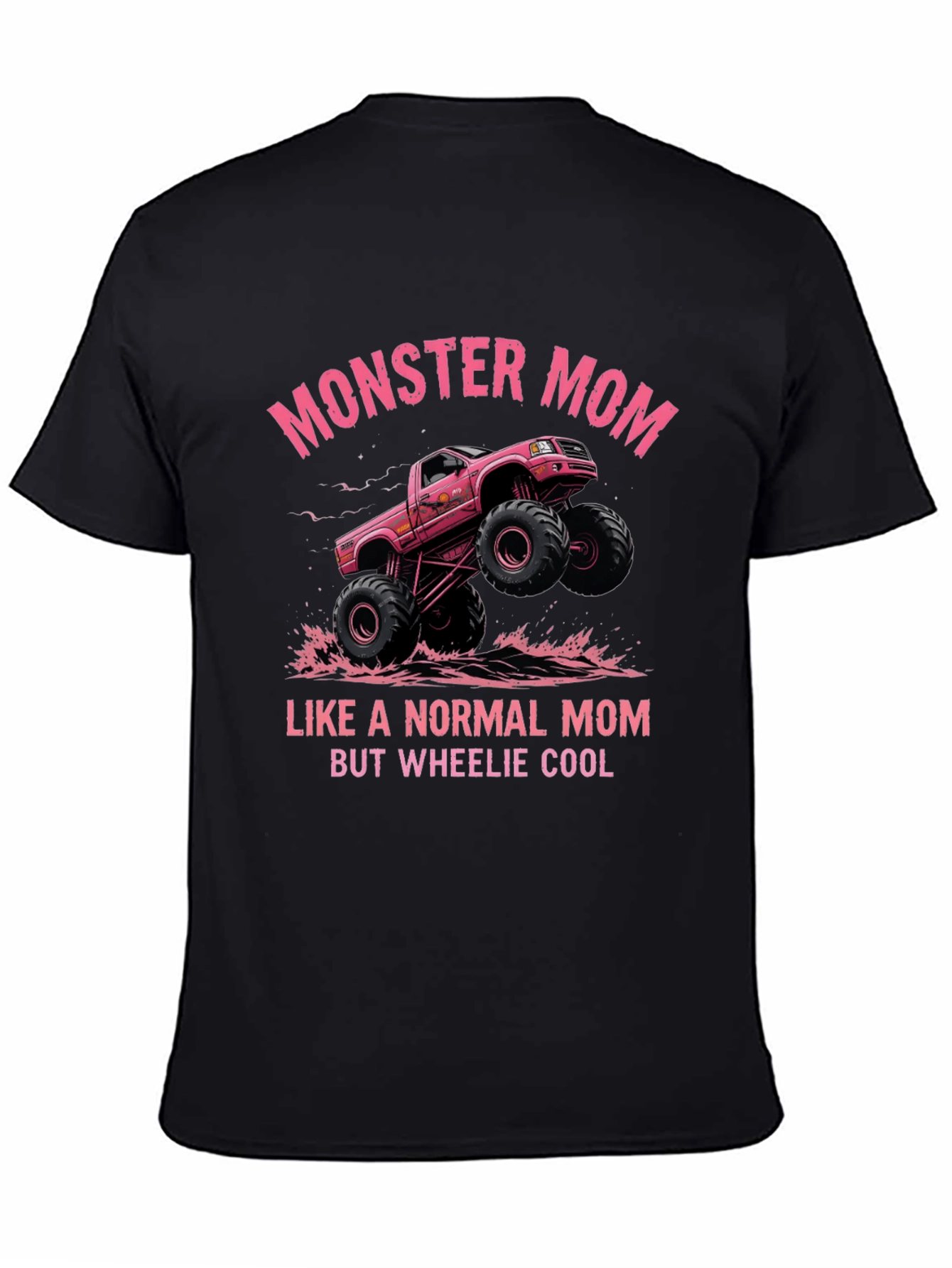 Monster Mom Truck Graphic T-Shirt