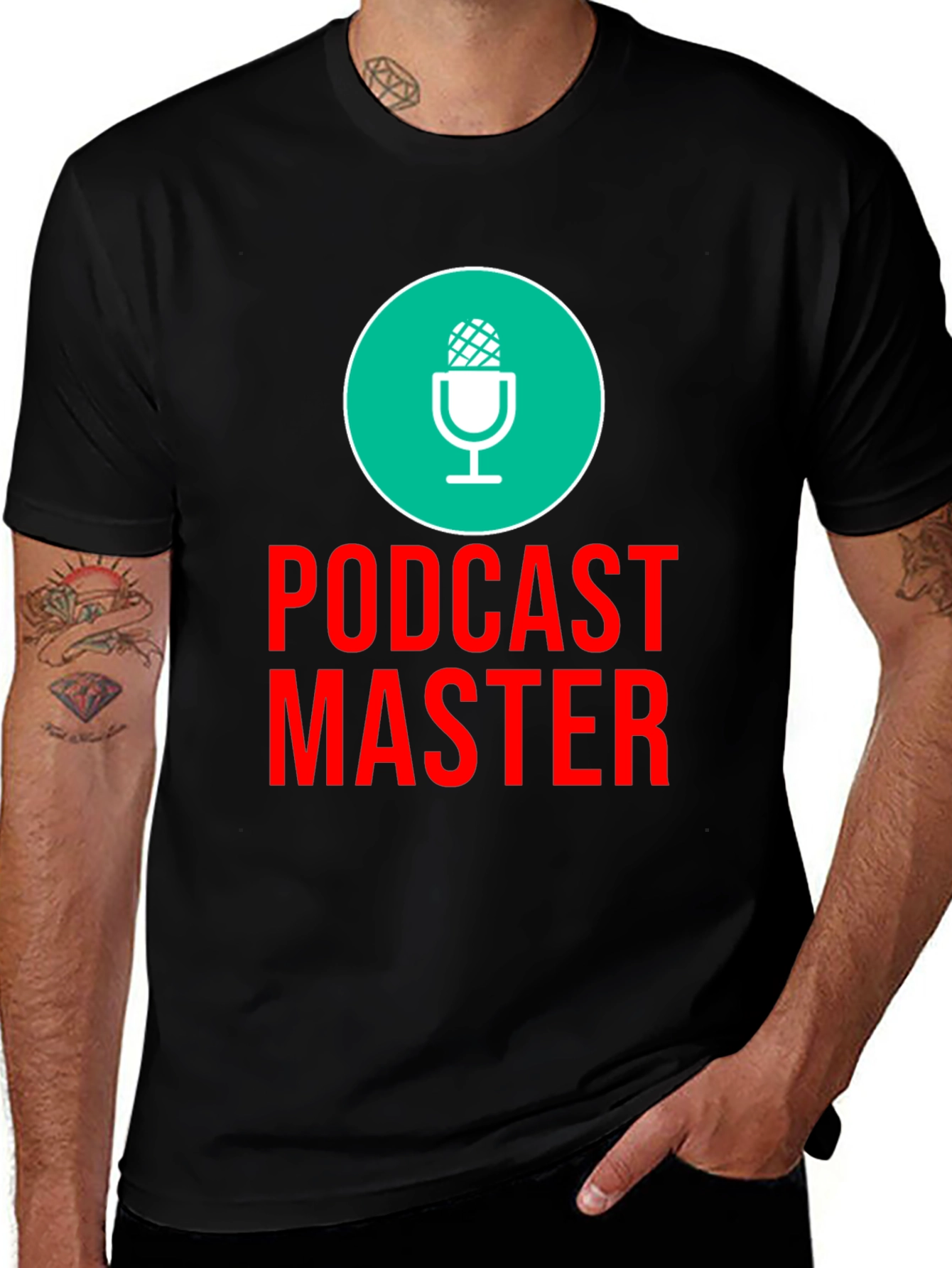 Podcast Master Graphic Tee