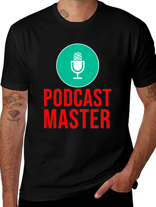 Podcast Master Graphic Tee