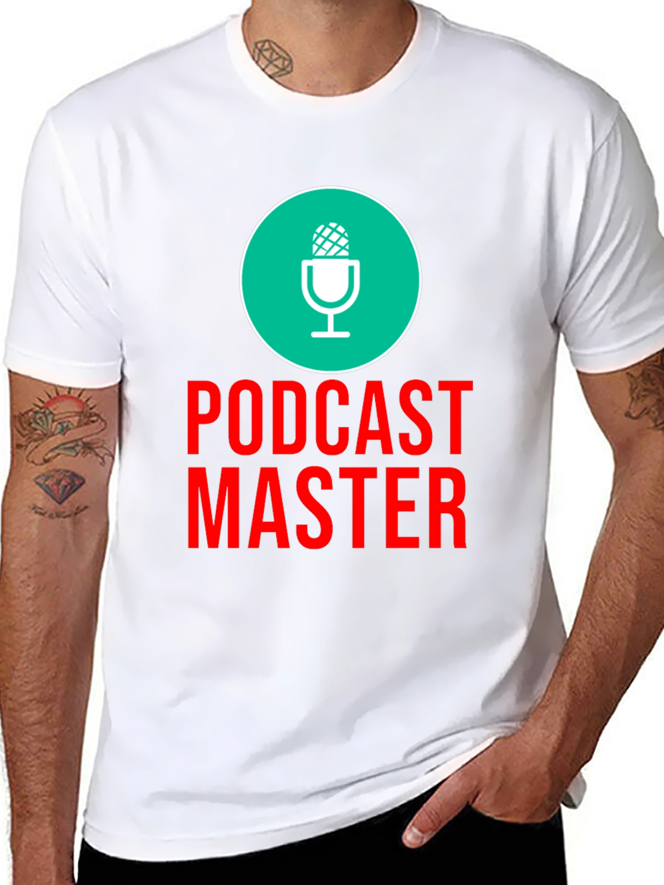 Podcast Master Graphic Tee