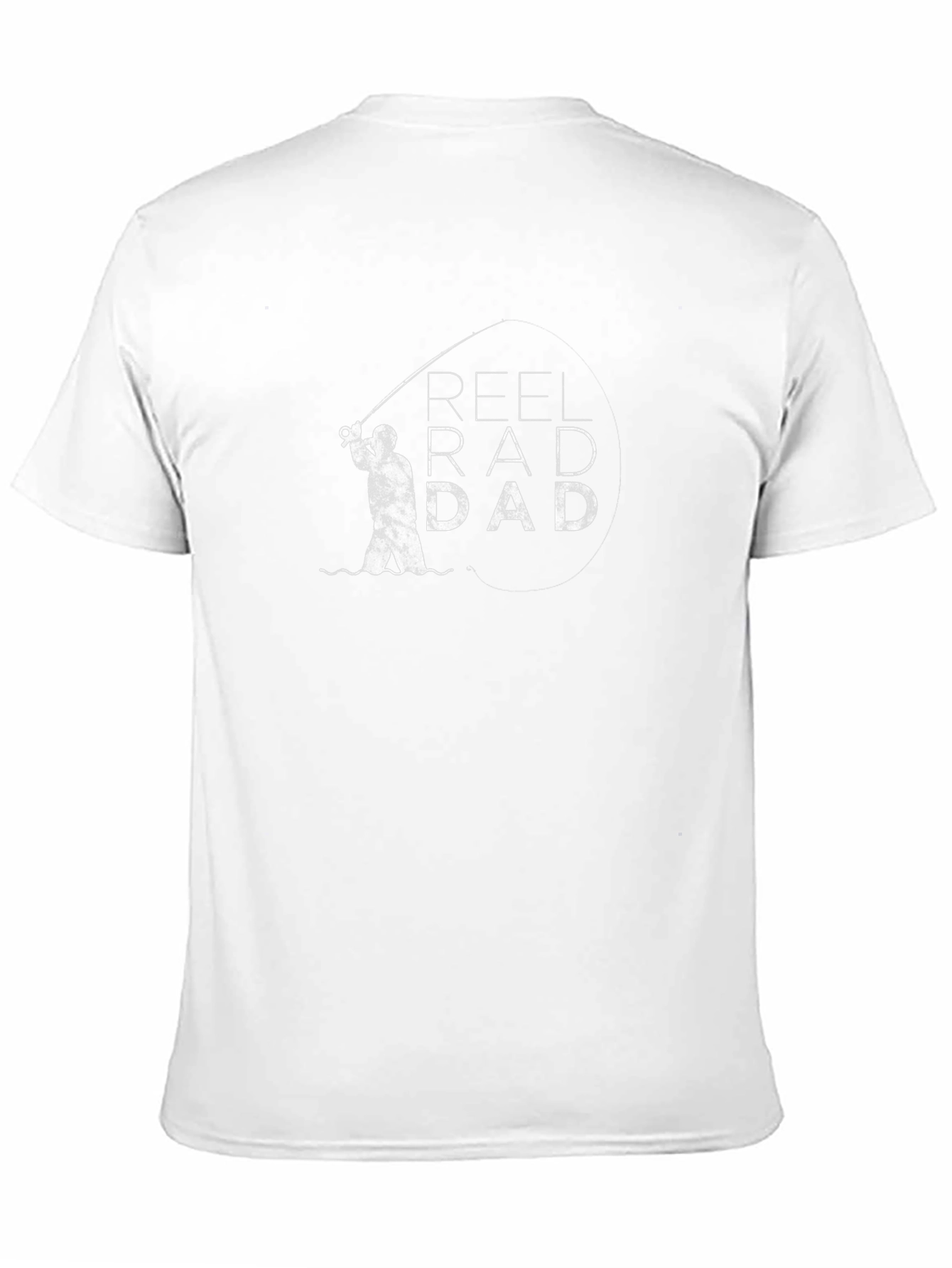 Reel Rad Dad Graphic Tee - Fishing Lovers Shirt