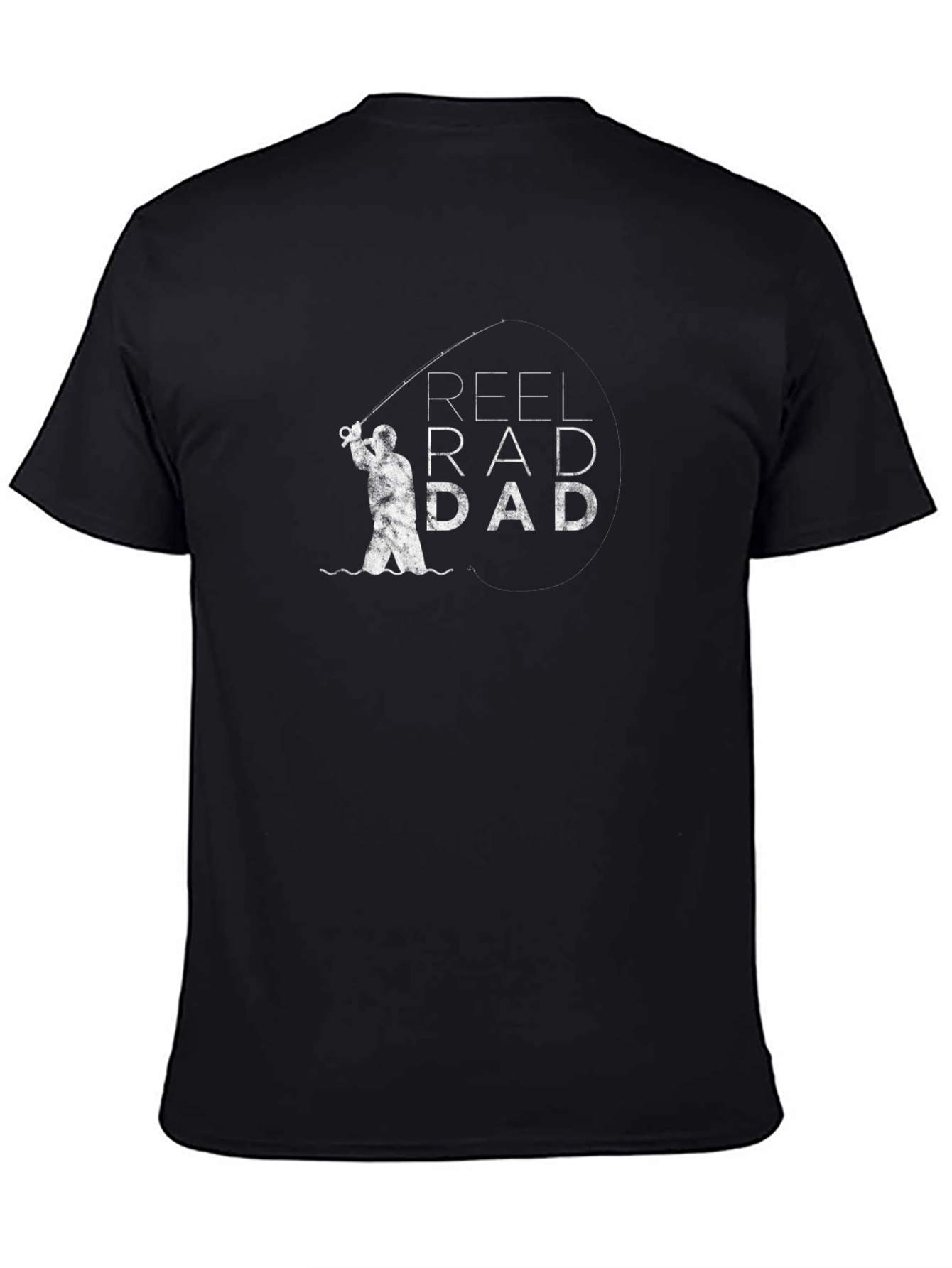 Reel Rad Dad Graphic Tee - Fishing Lovers Shirt