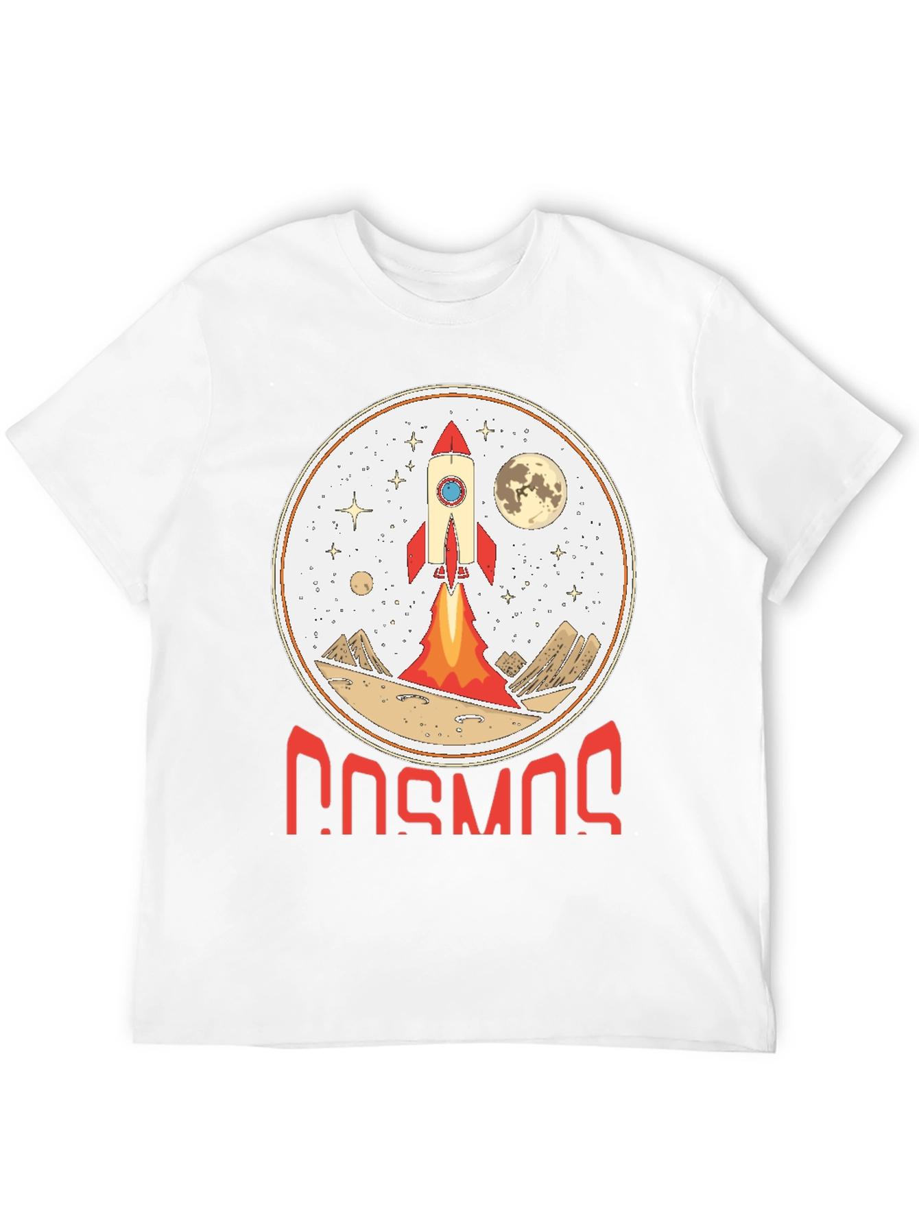 Cosmos Rocket Launch T-Shirt