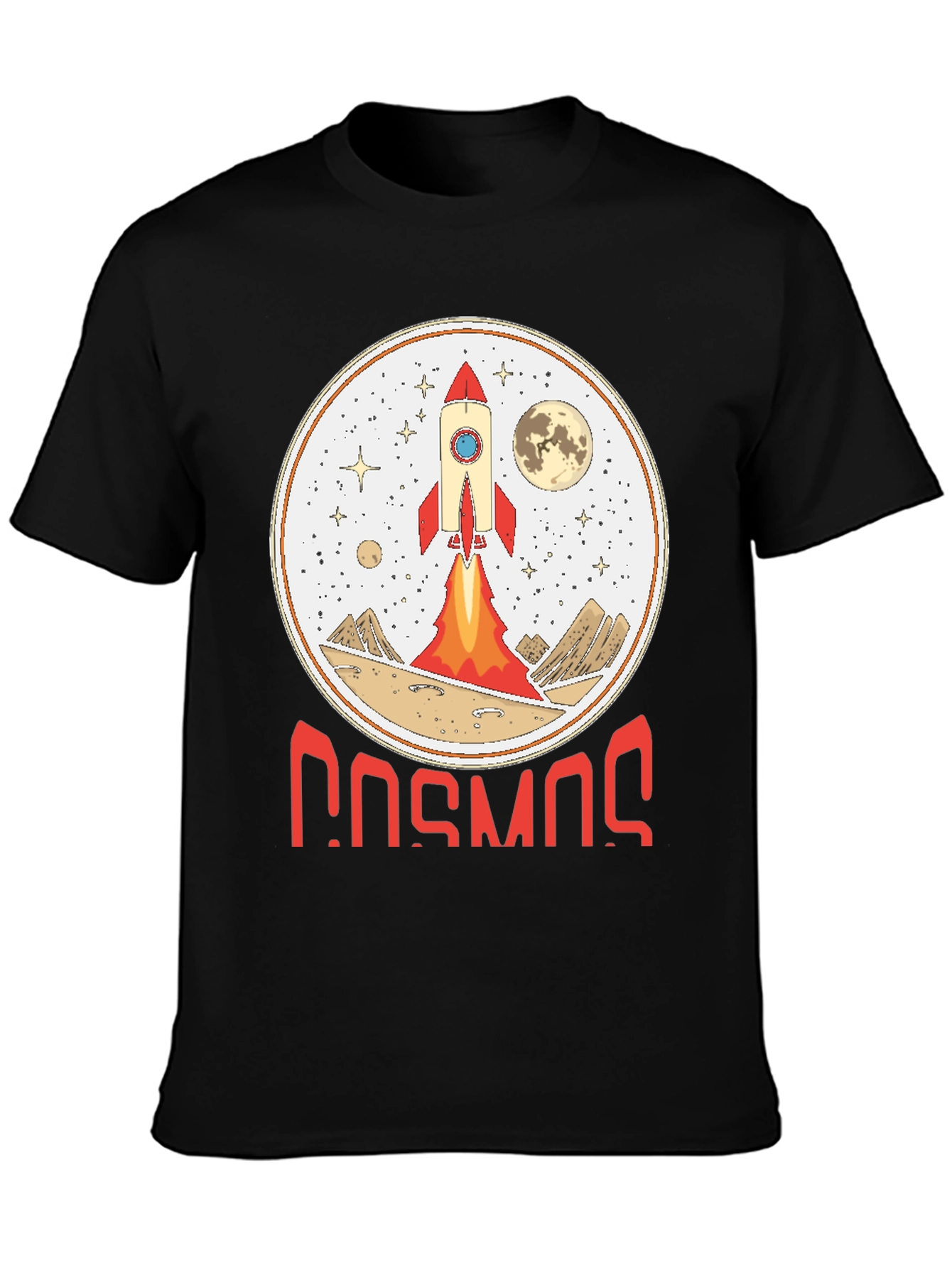 Cosmos Rocket Launch T-Shirt