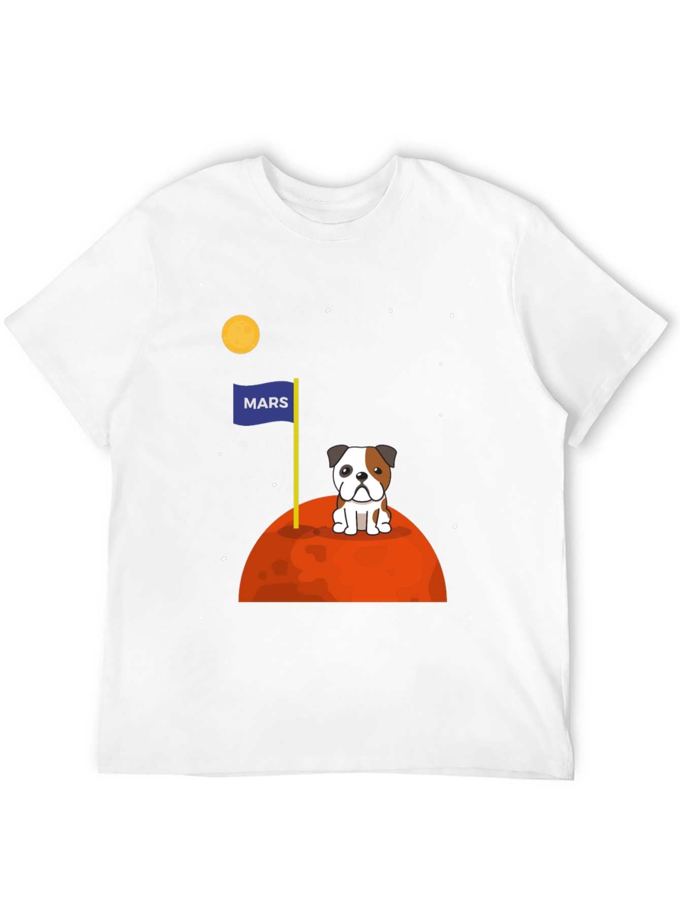 Dog on Mars Graphic T-Shirt