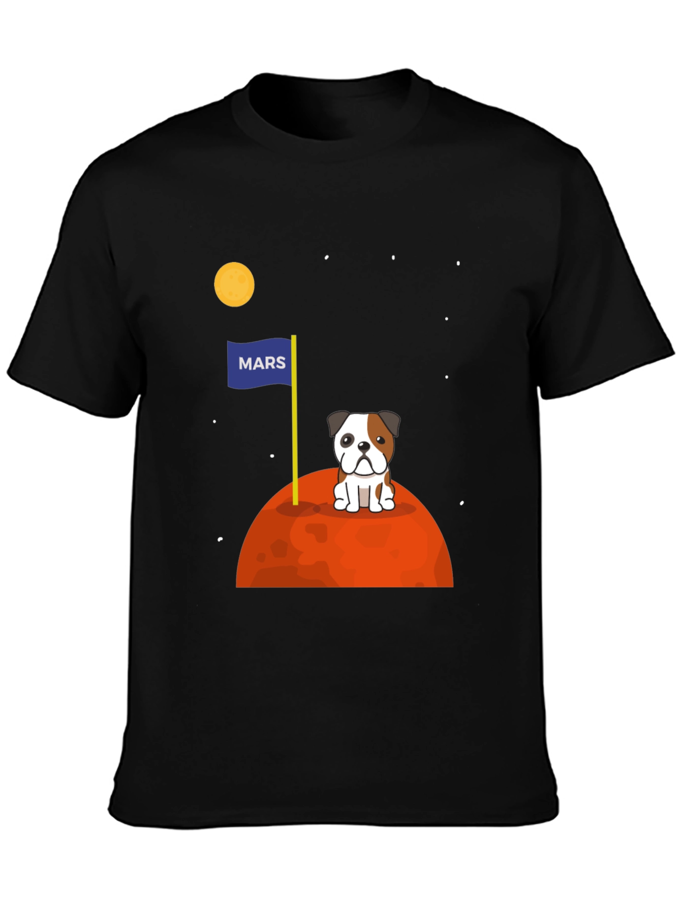 Dog on Mars Graphic T-Shirt