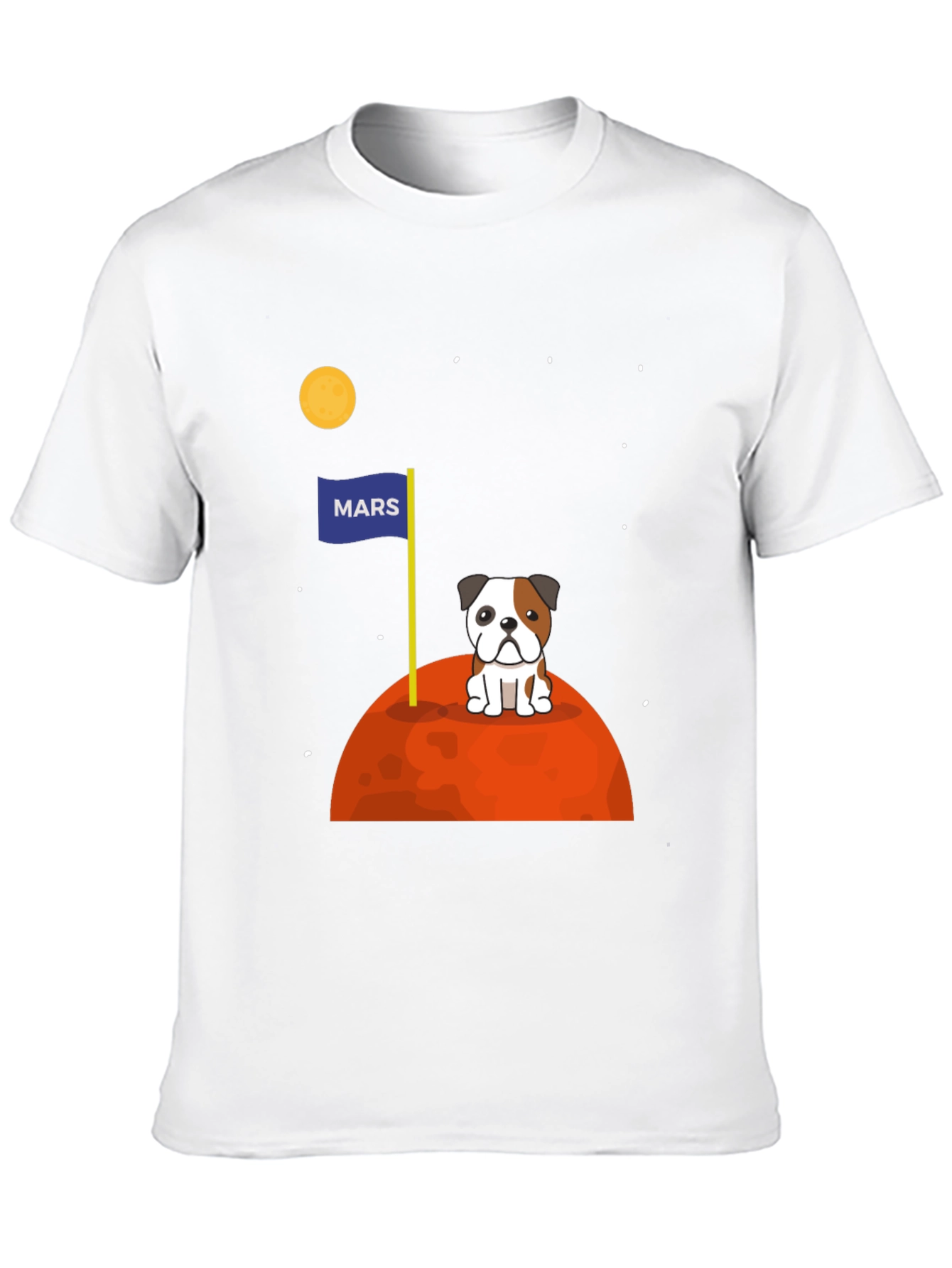 Dog on Mars Graphic T-Shirt