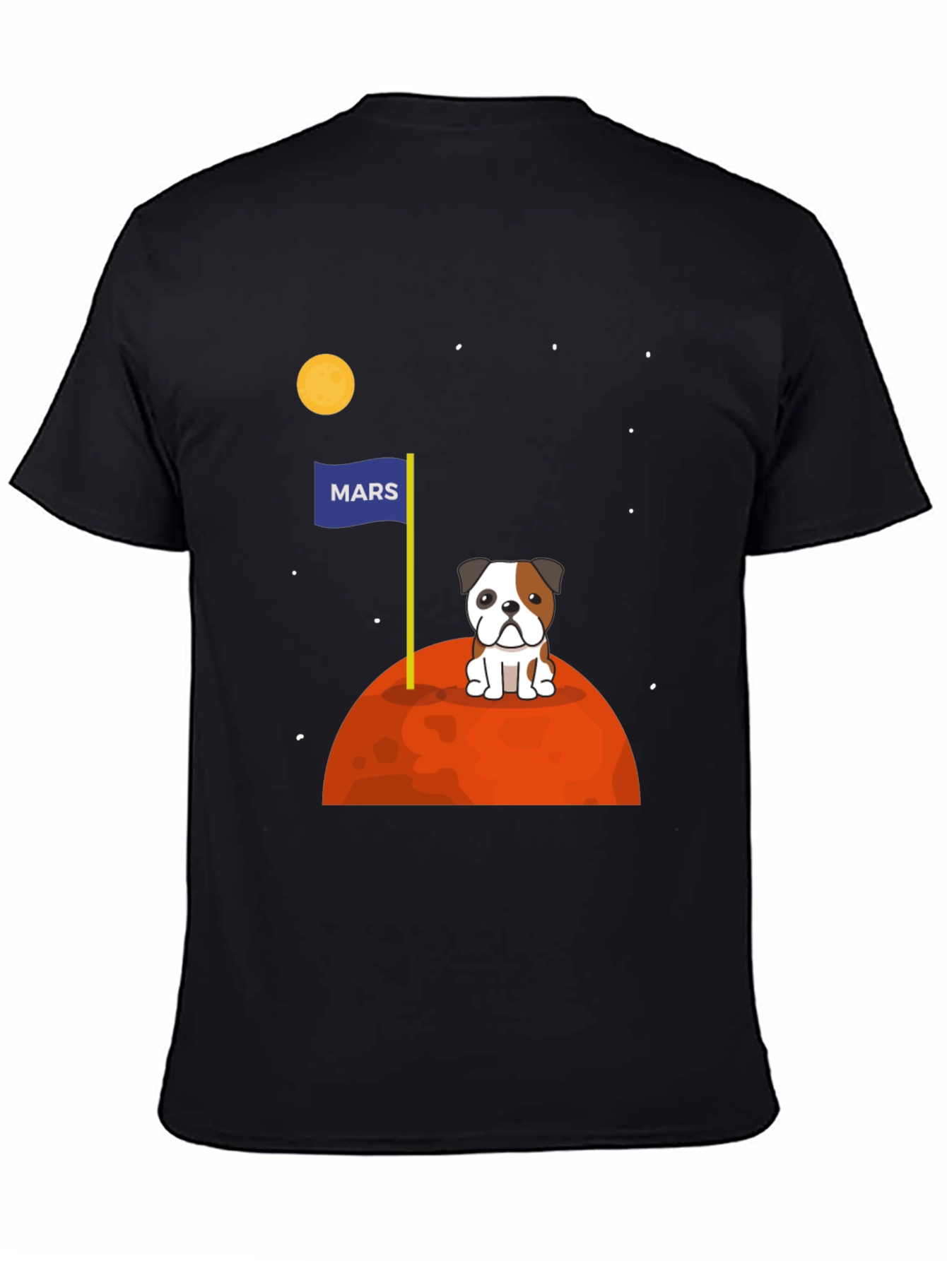 Dog on Mars Graphic T-Shirt