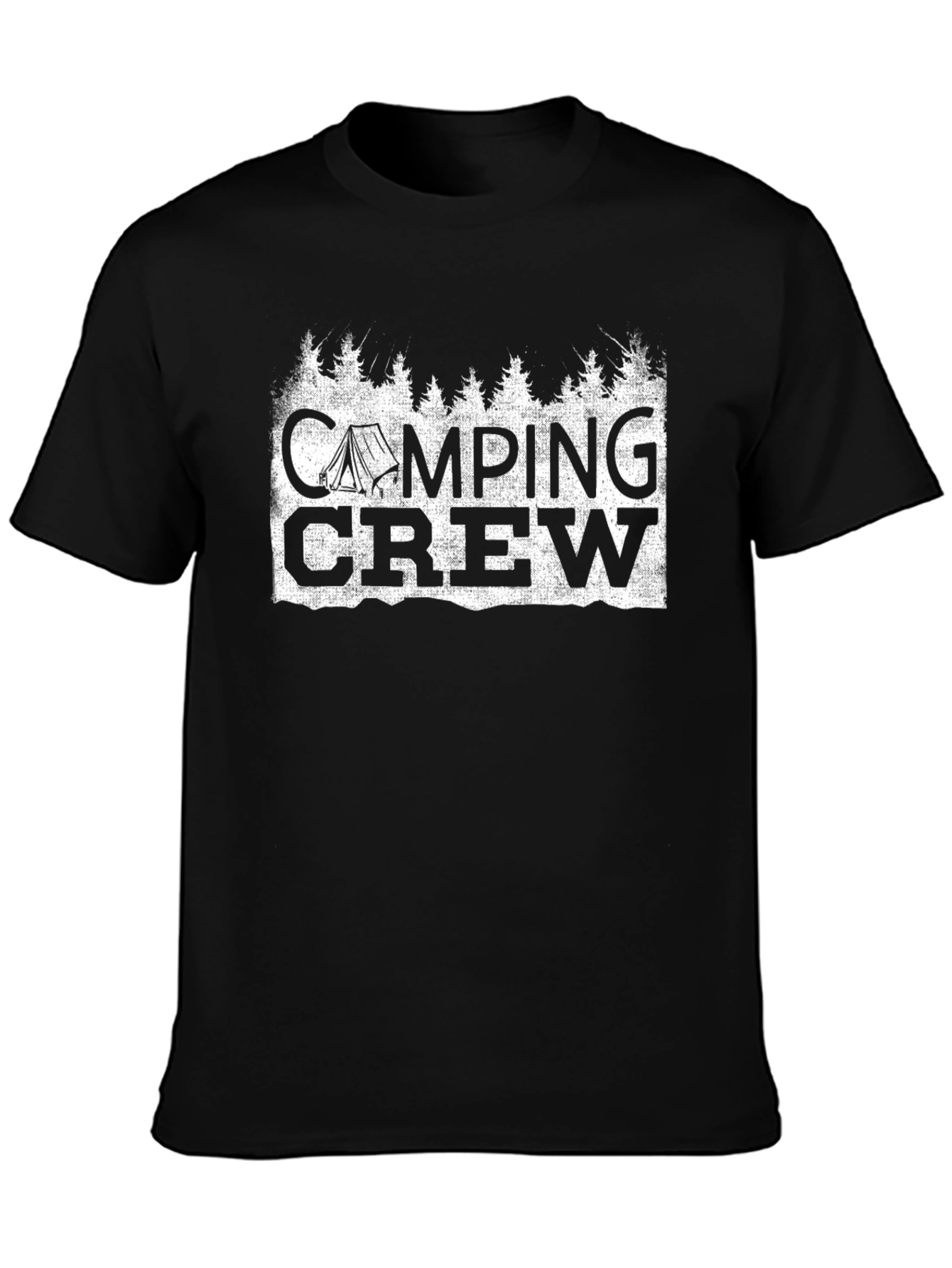 Camping Crew Graphic T-Shirt - Outdoor Adventure Apparel