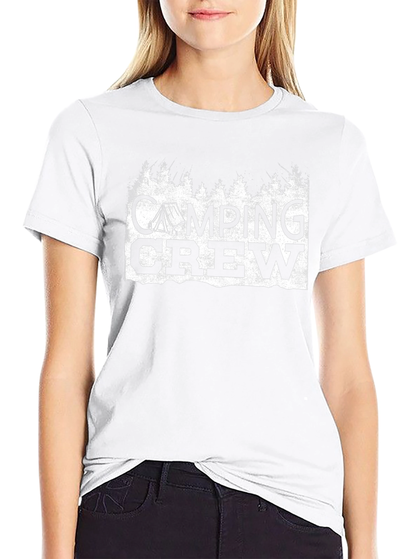 Camping Crew Graphic T-Shirt - Outdoor Adventure Apparel