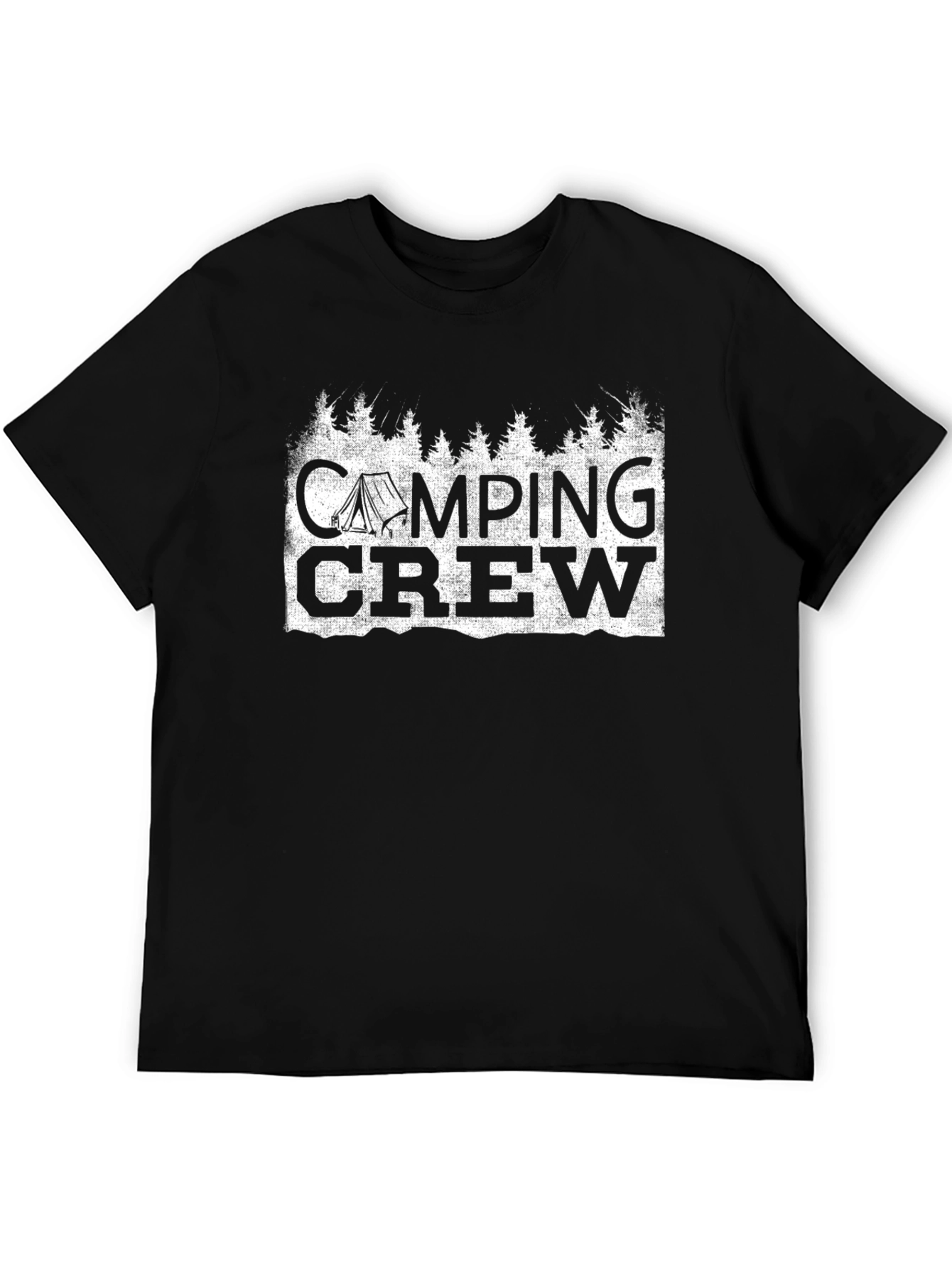 Camping Crew Graphic T-Shirt - Outdoor Adventure Apparel