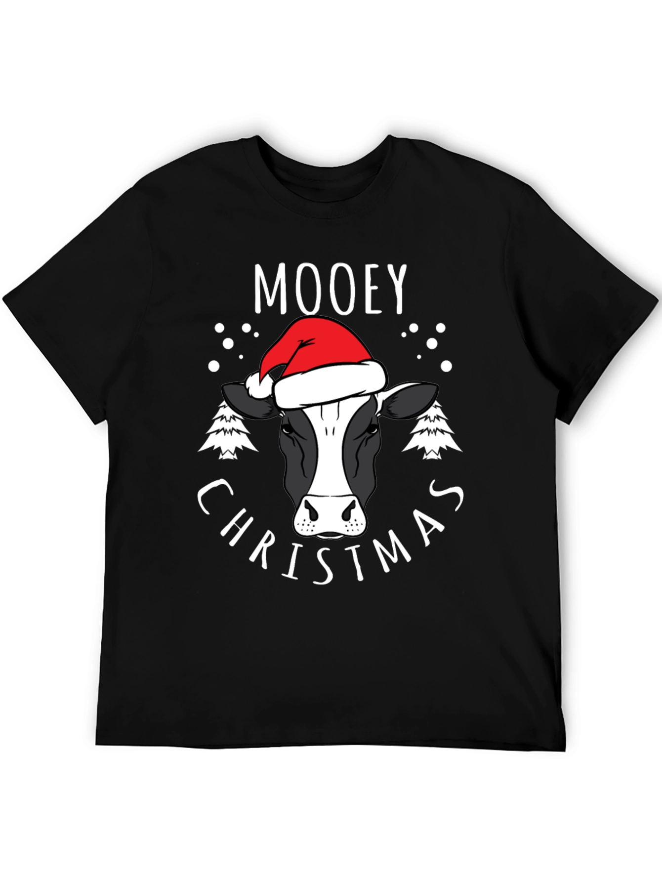 Moovey Christmas Cow Graphic Tee