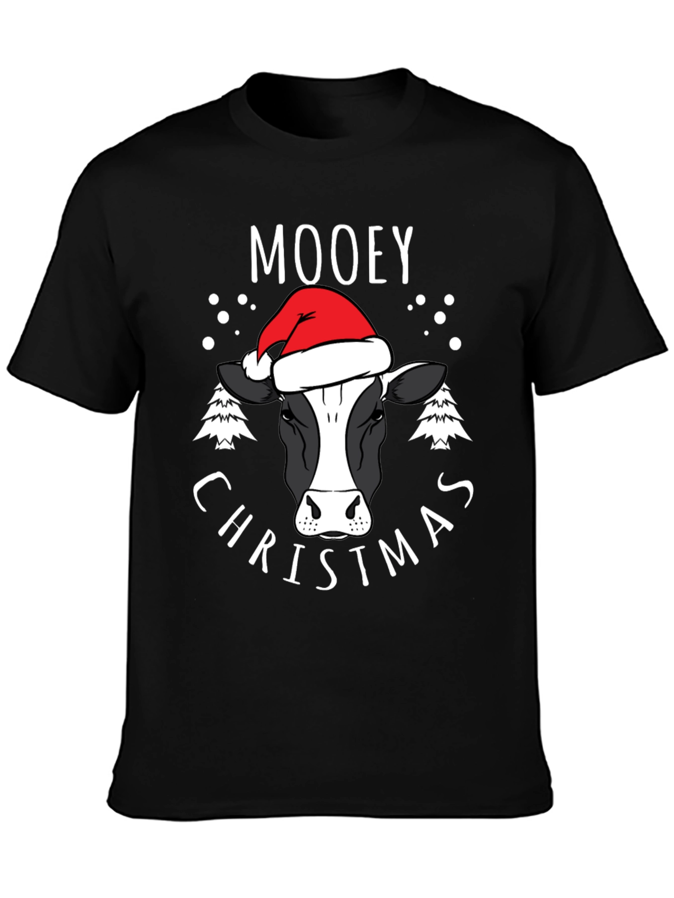 Moovey Christmas Cow Graphic Tee