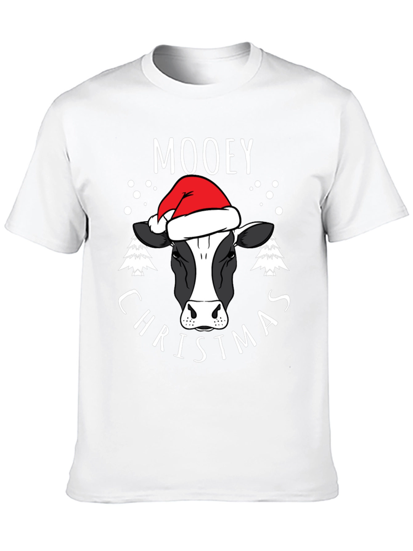Moovey Christmas Cow Graphic Tee