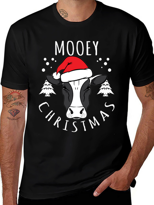 Moovey Christmas Cow Graphic Tee