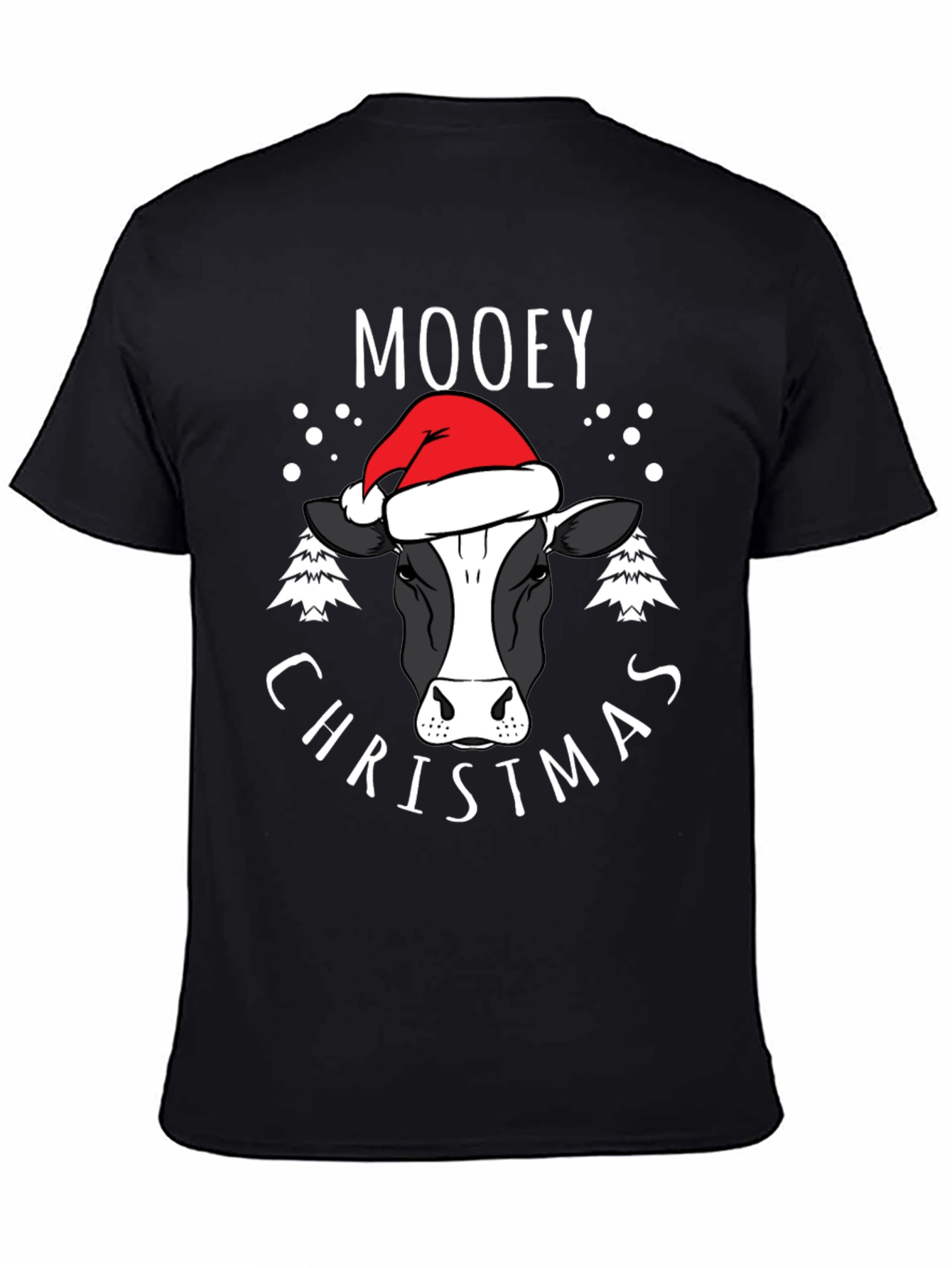 Moovey Christmas Cow Graphic Tee