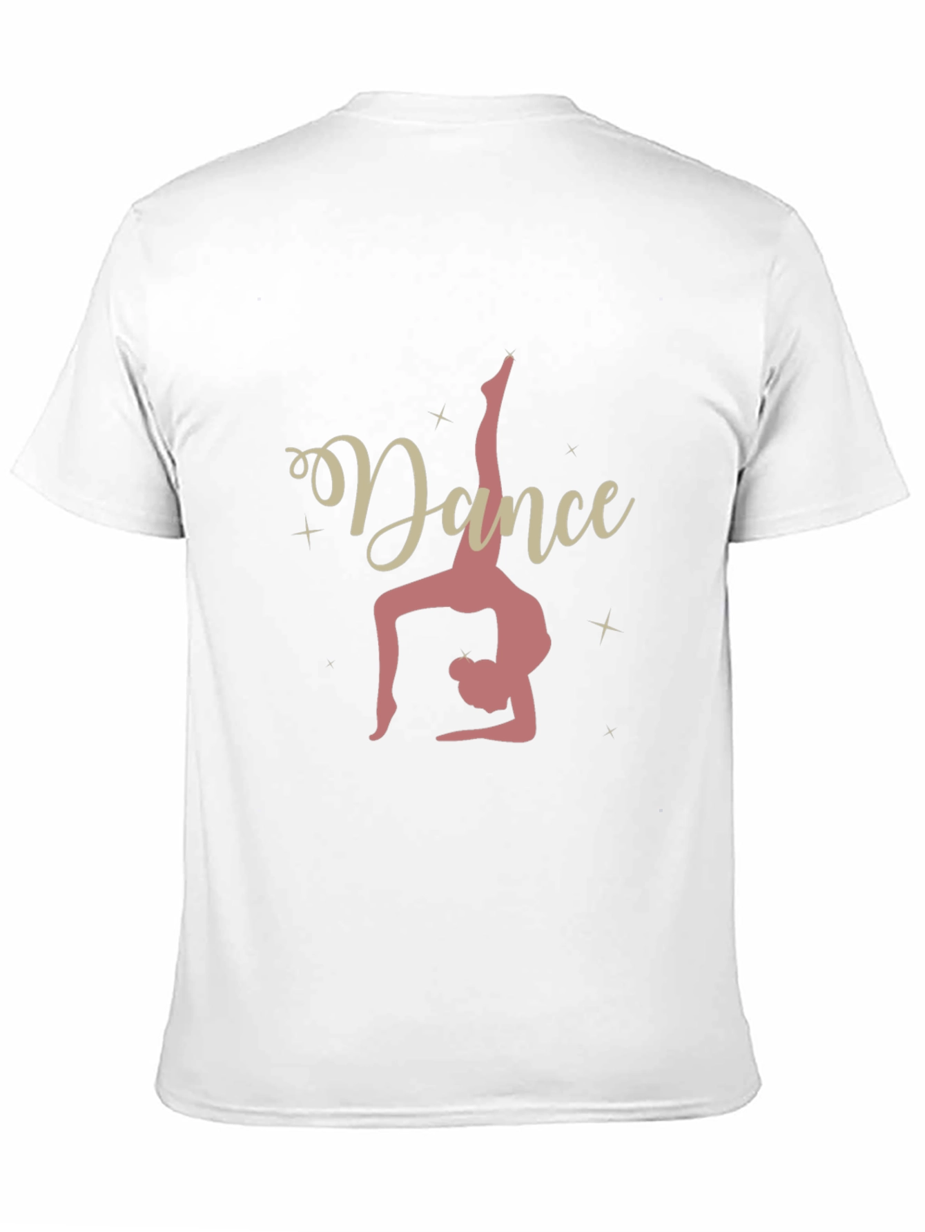 Dance Graphic Tee - Black Cotton Casual Shirt
