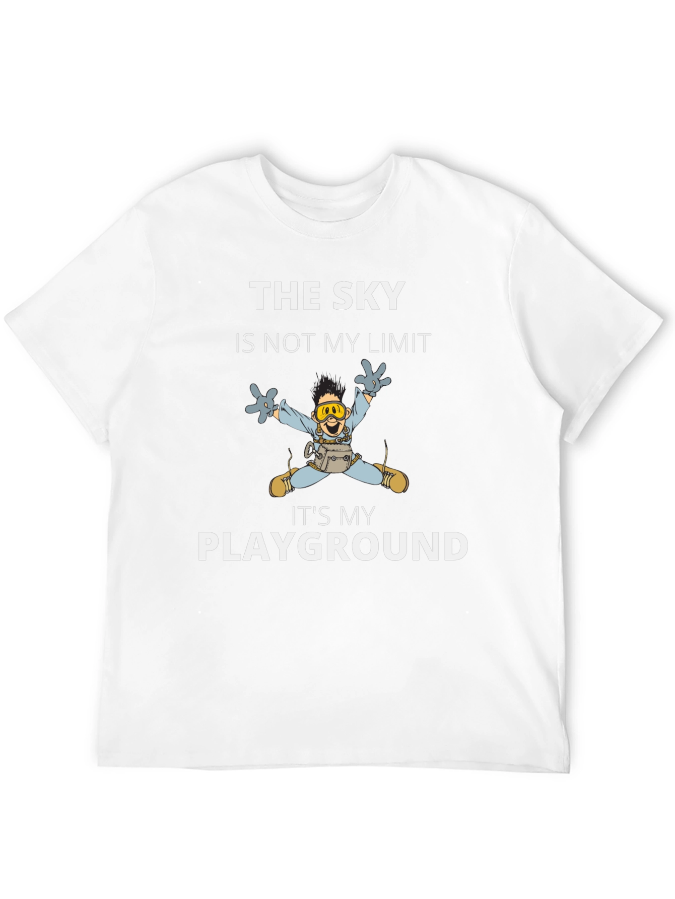 Skys the Playground T-Shirt - Skydiving Adventure Tee