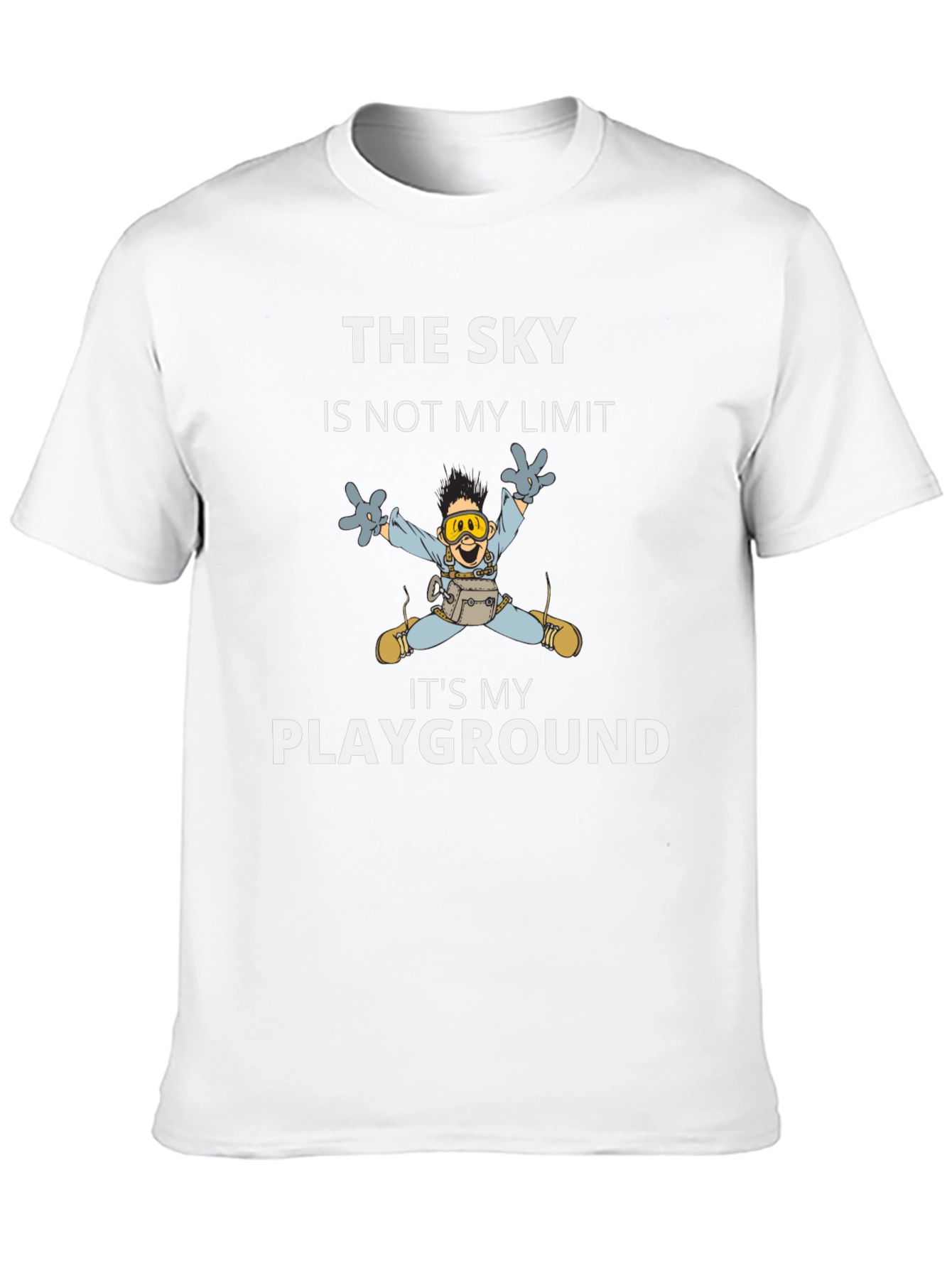 Skys the Playground T-Shirt - Skydiving Adventure Tee