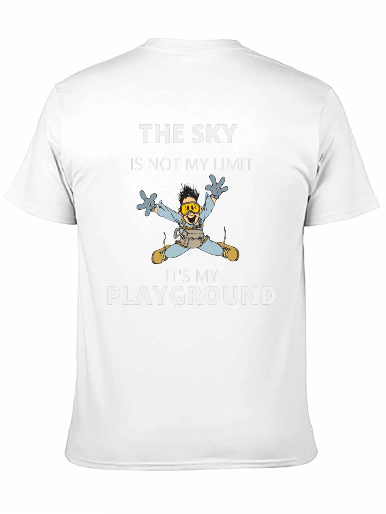 Skys the Playground T-Shirt - Skydiving Adventure Tee