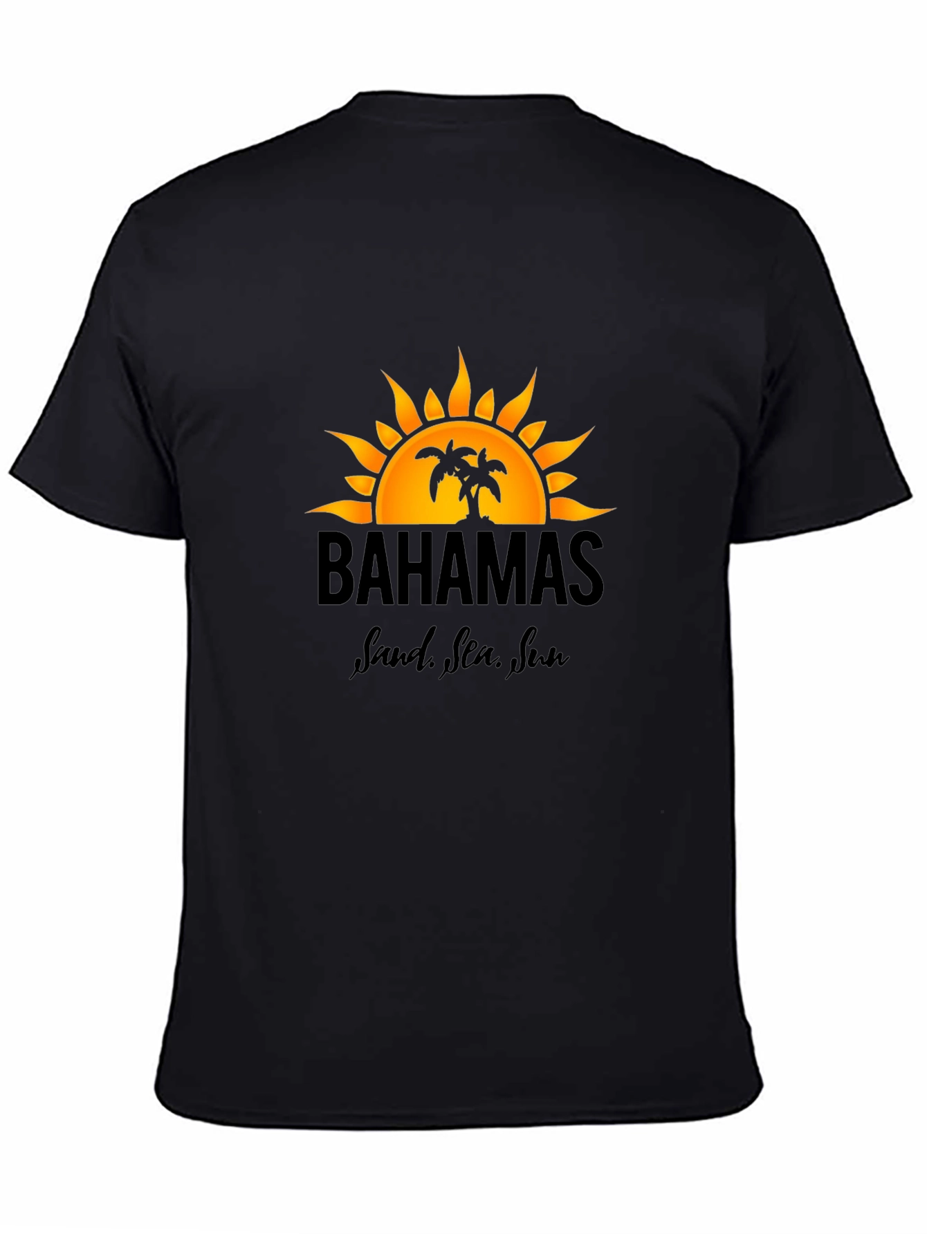 Bahamas Sand Sea Sun Graphic T-Shirt