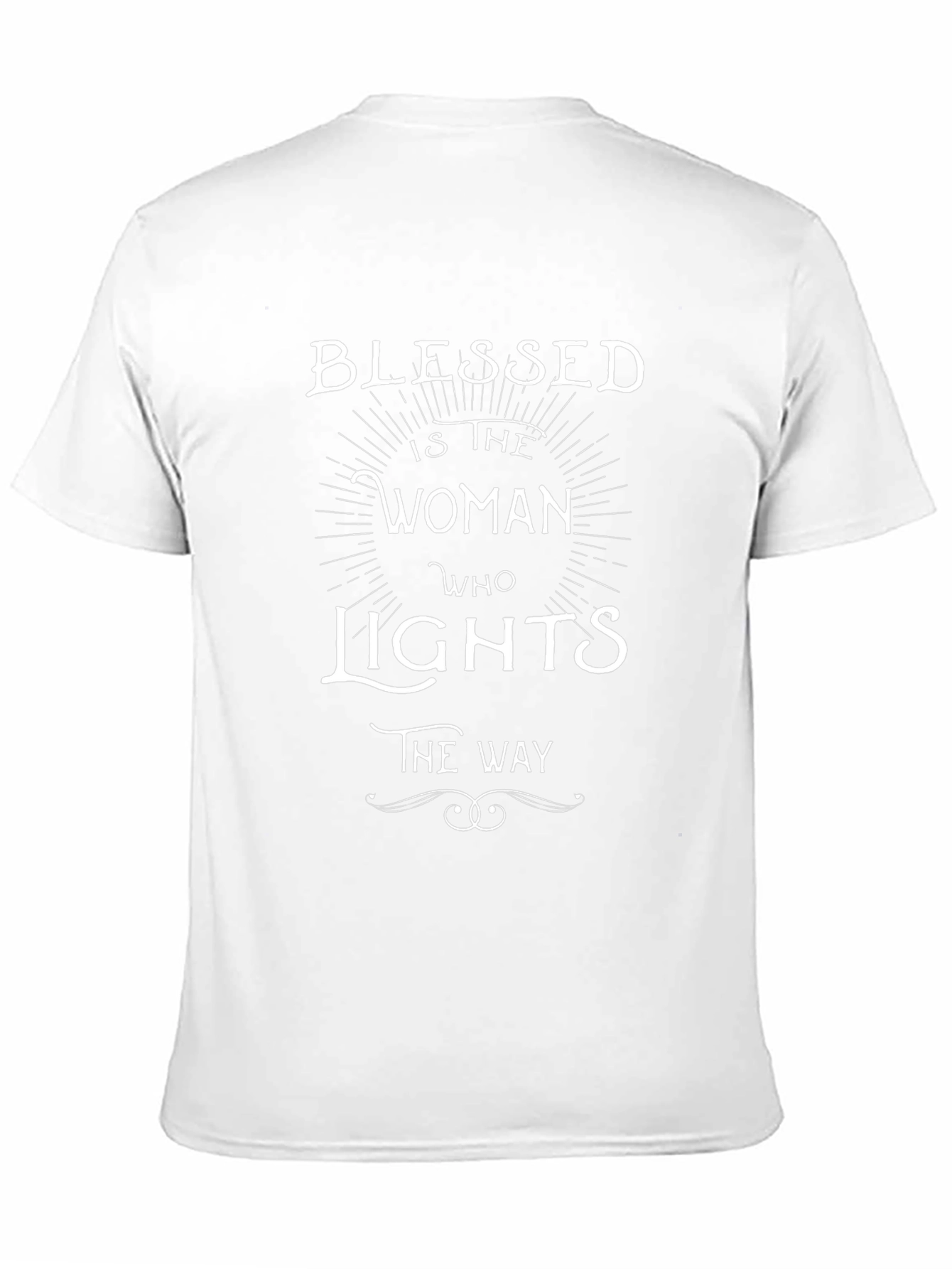 Blessed Woman Graphic Tee - Black