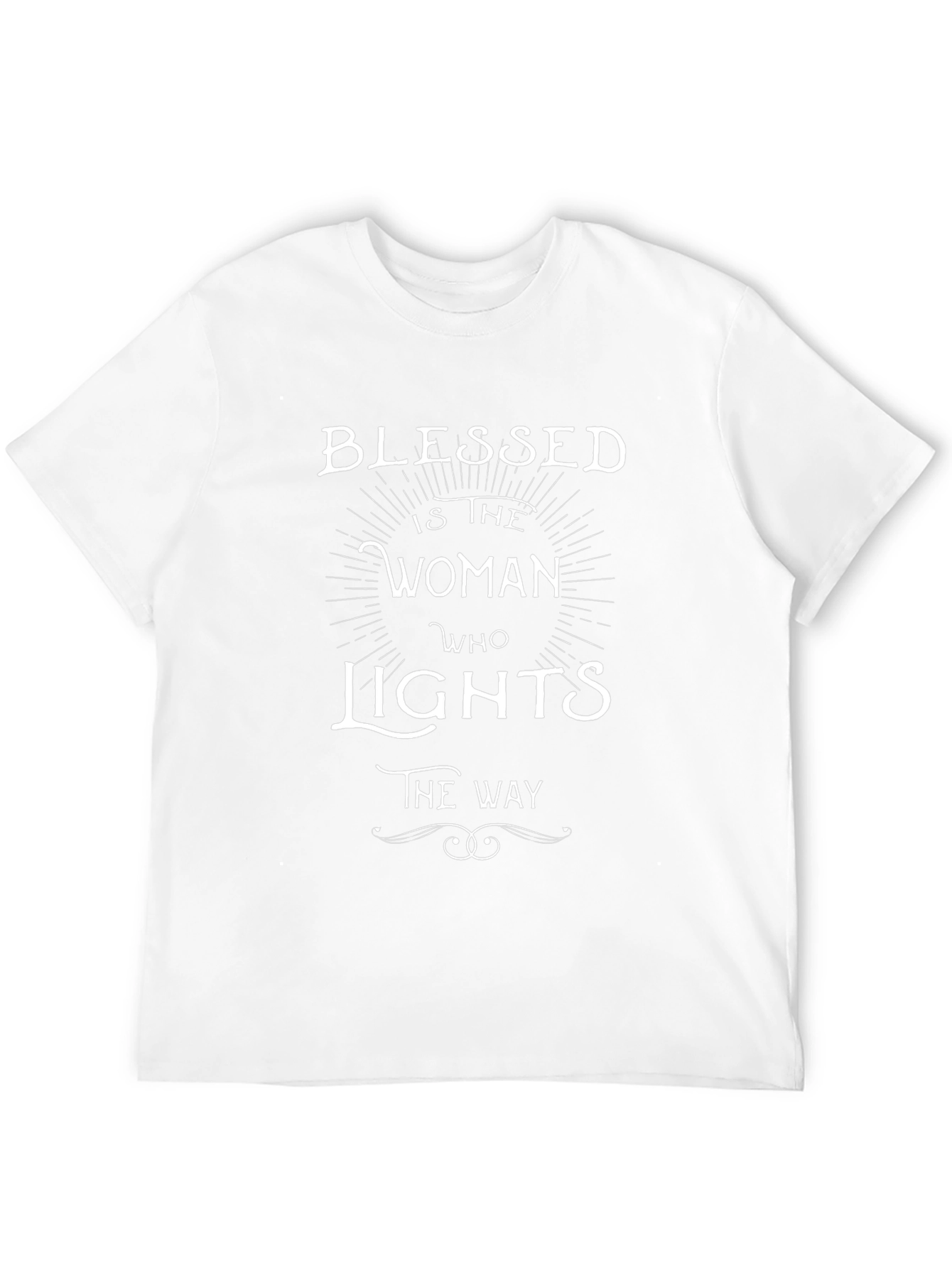Blessed Woman Graphic Tee - Black