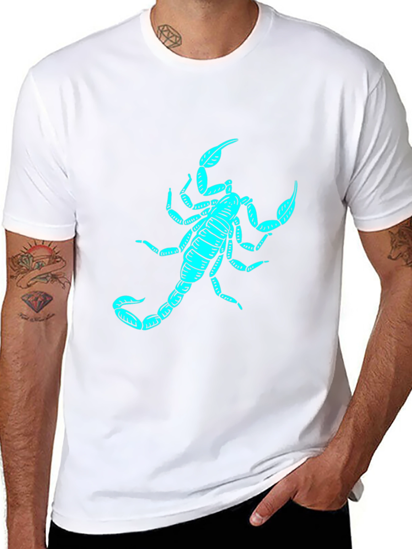 Scorpion Graphic Black T-Shirt