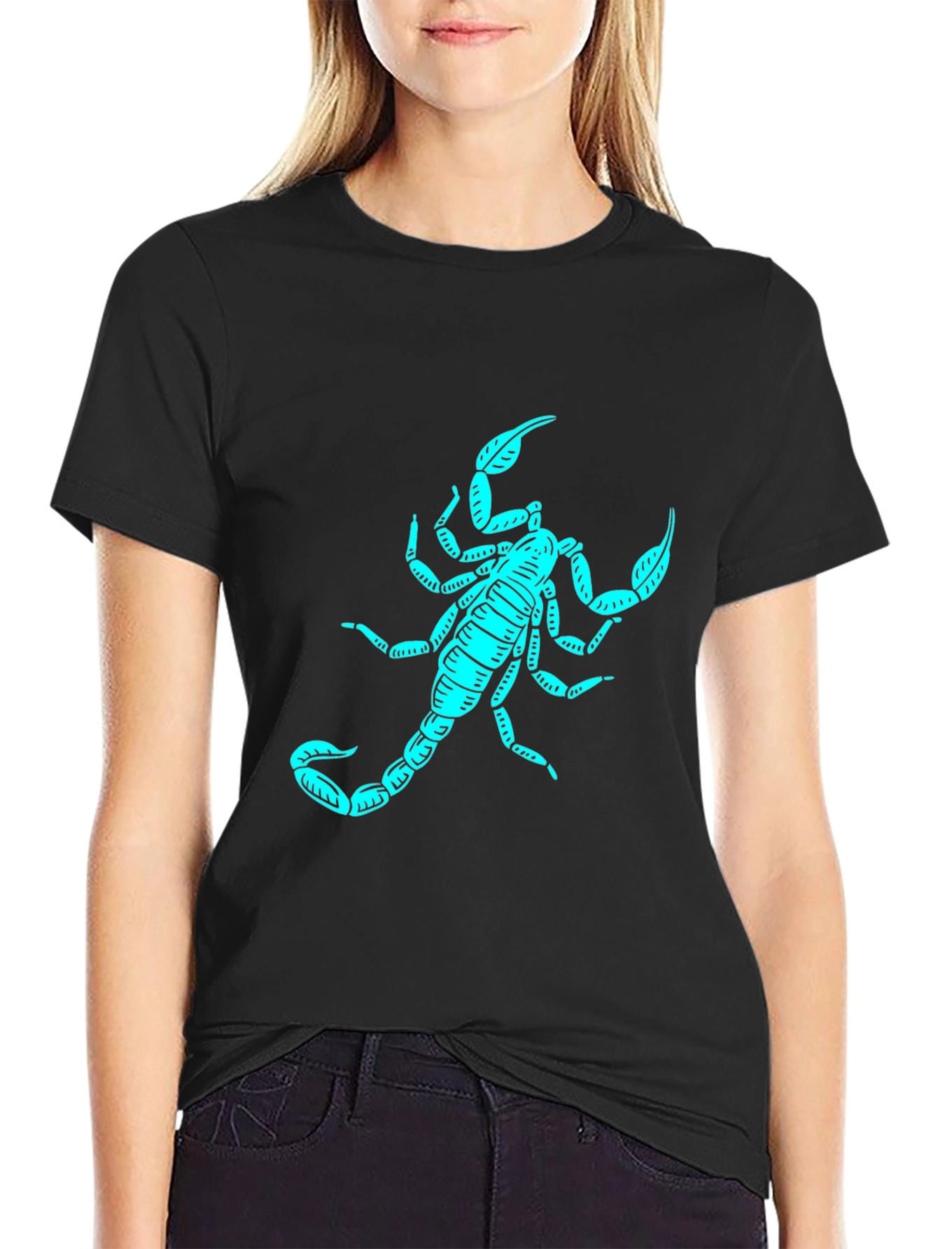 Scorpion Graphic Black T-Shirt