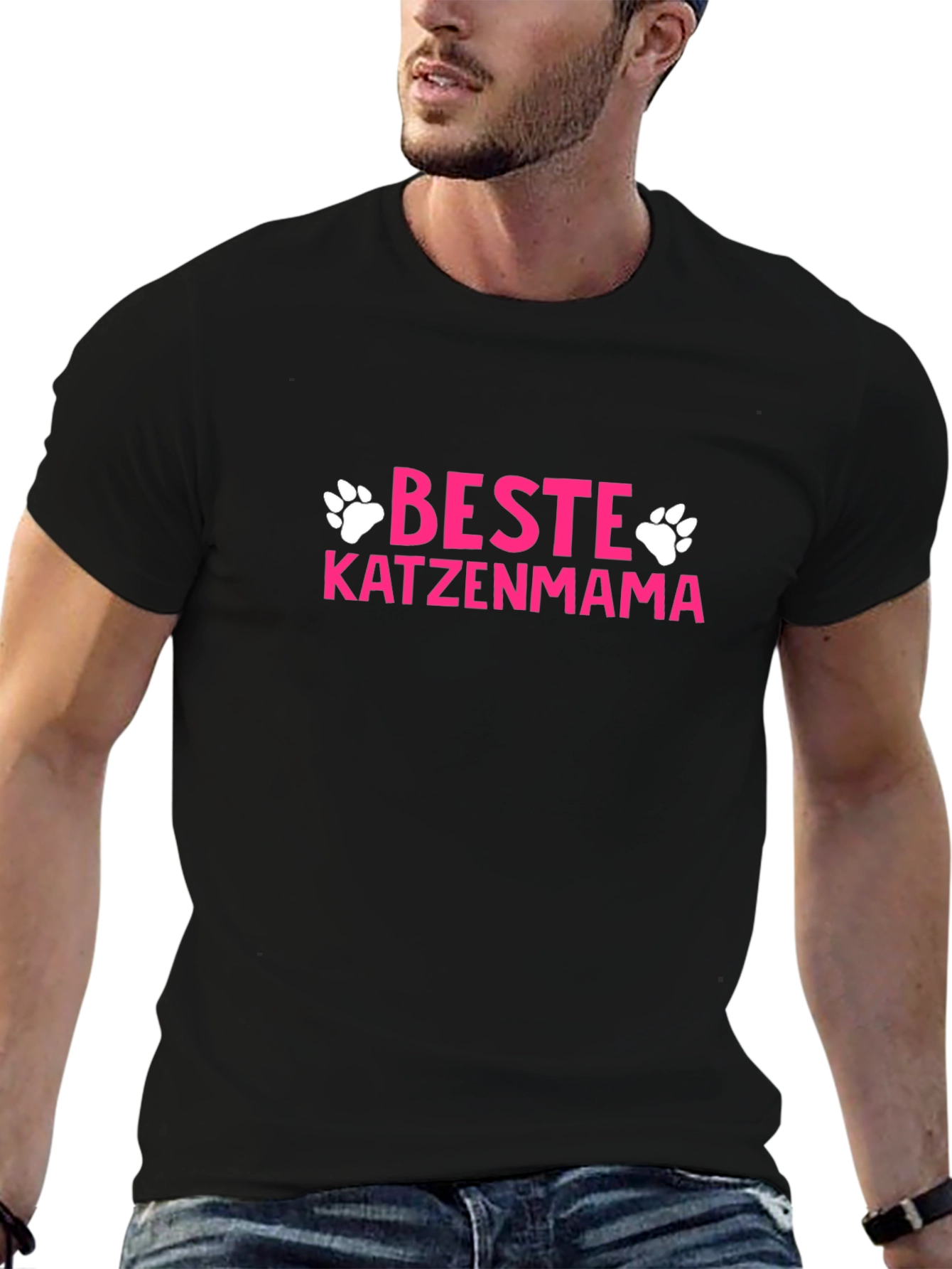 Beste Katzenmama T-Shirt - Cat Mom Tee