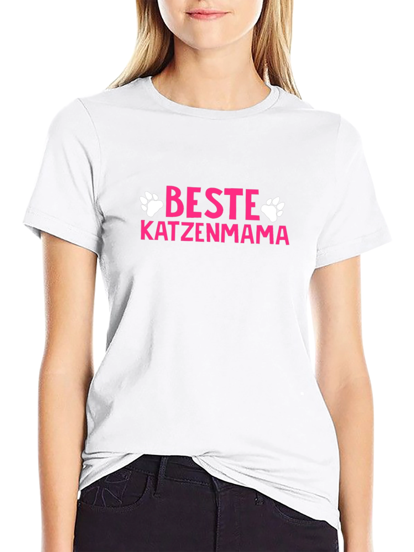 Beste Katzenmama T-Shirt - Cat Mom Tee