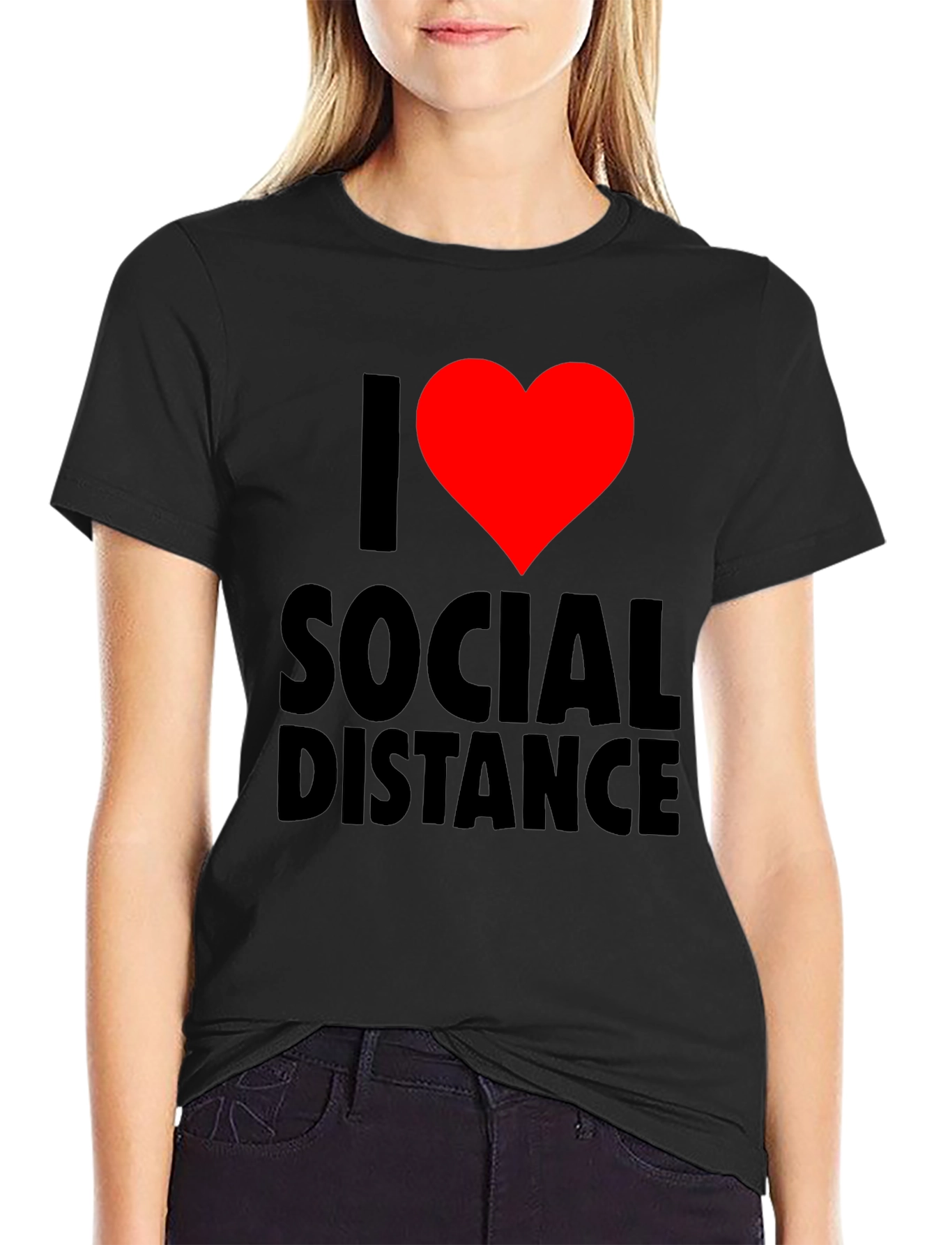 I Heart Social Distance Tee