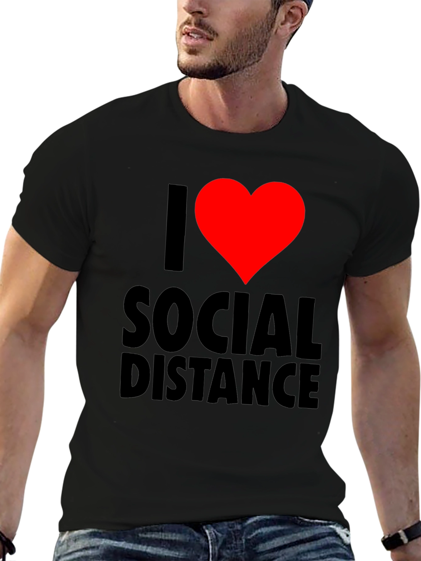 I Heart Social Distance Tee