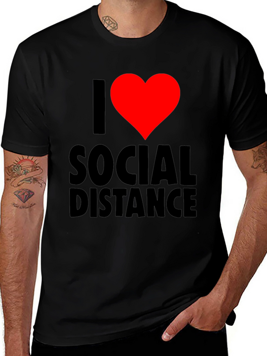 I Heart Social Distance Tee