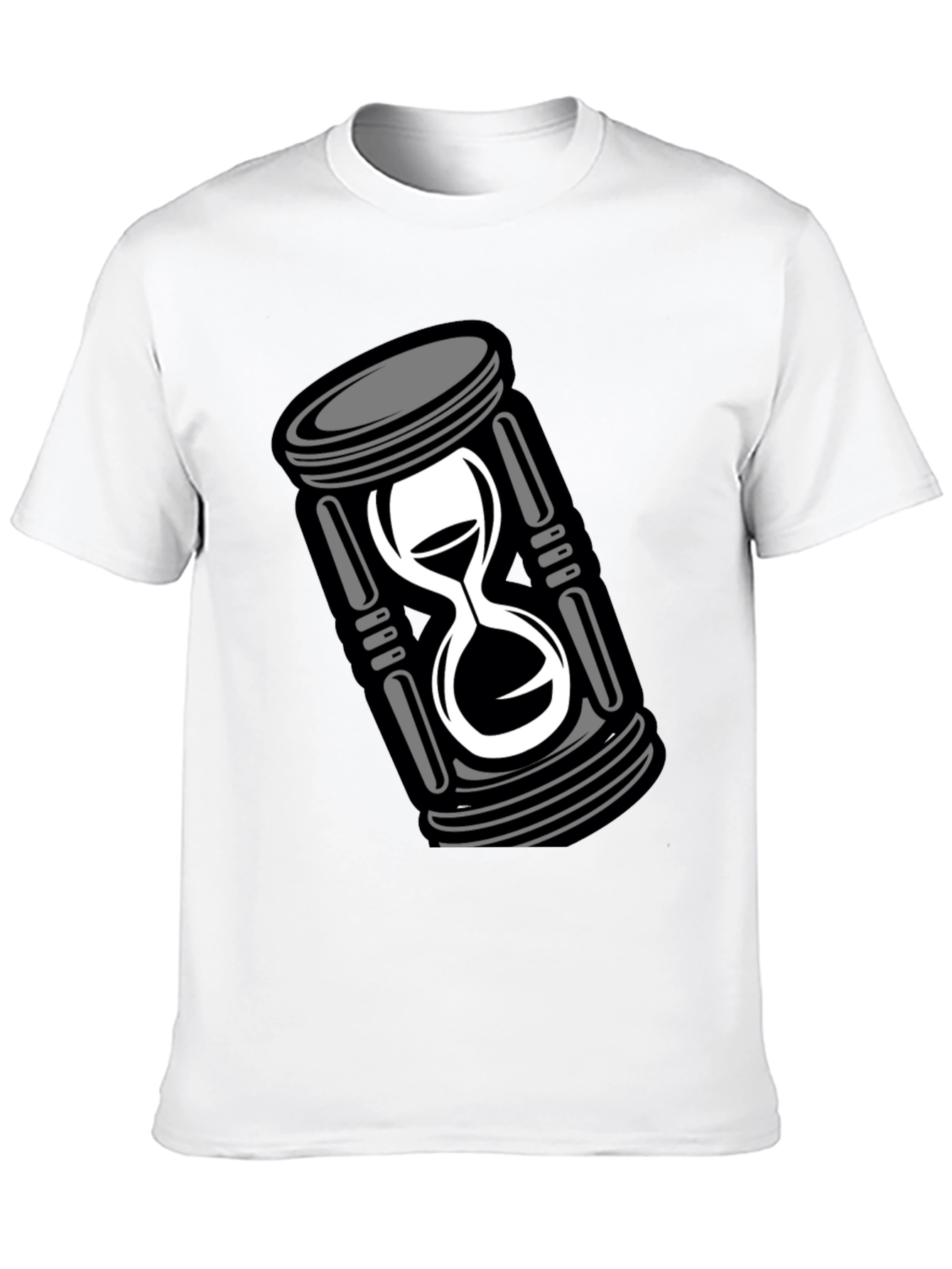 Hourglass Graphic Tee - Mens Black T-Shirt