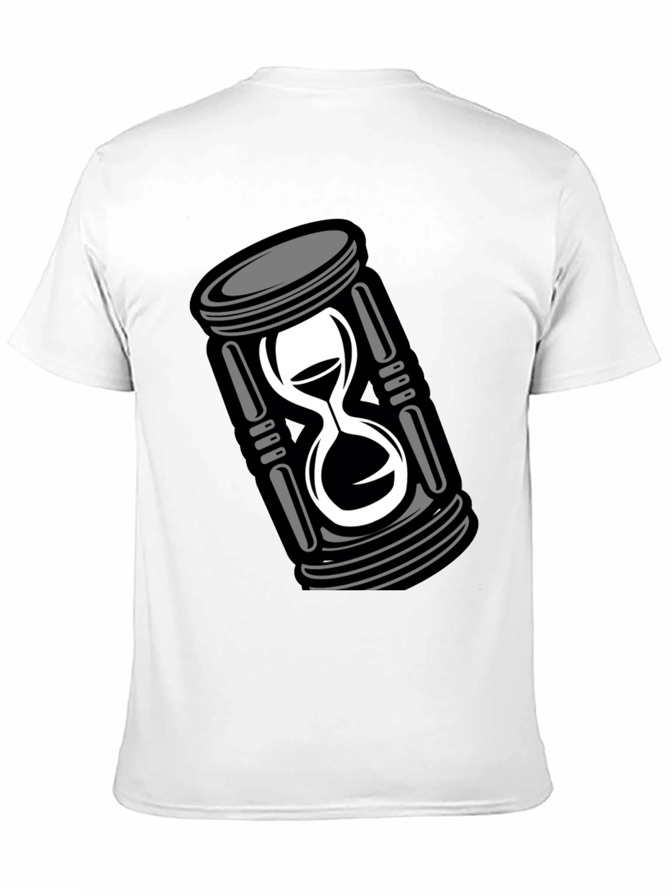 Hourglass Graphic Tee - Mens Black T-Shirt