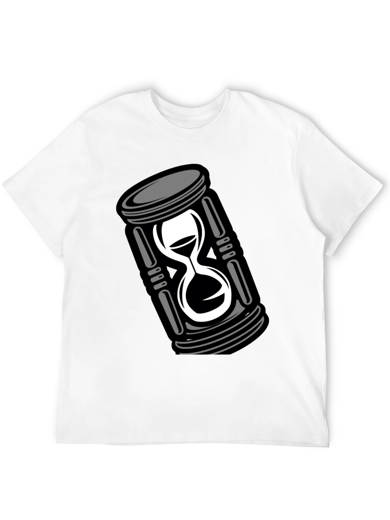 Hourglass Graphic Tee - Mens Black T-Shirt