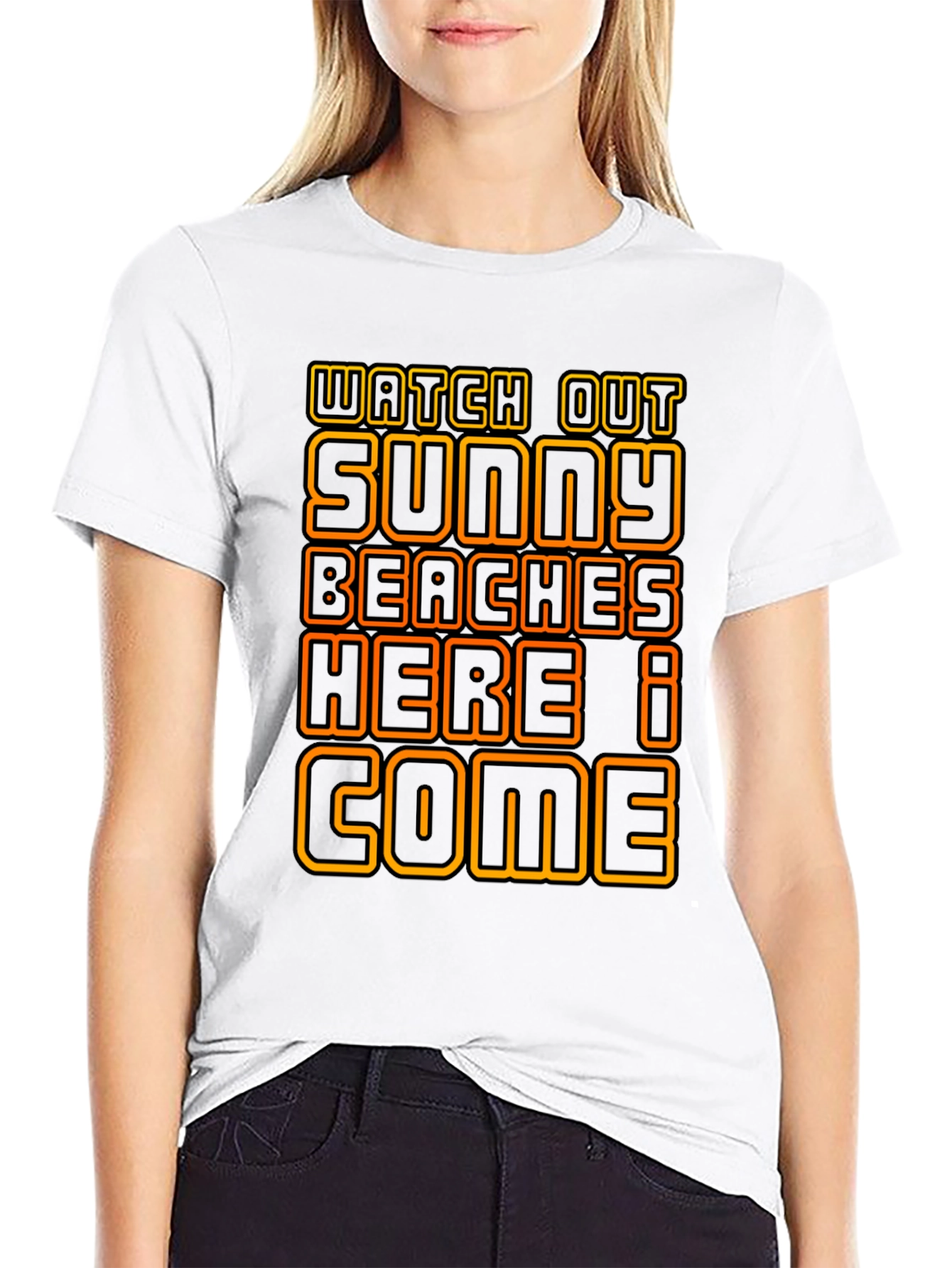 Watch Out Sunny Beaches Graphic Tee