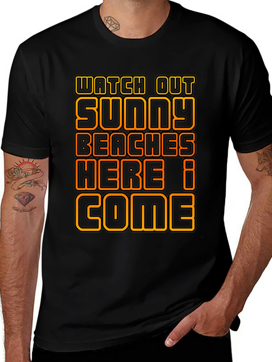 Watch Out Sunny Beaches Graphic Tee