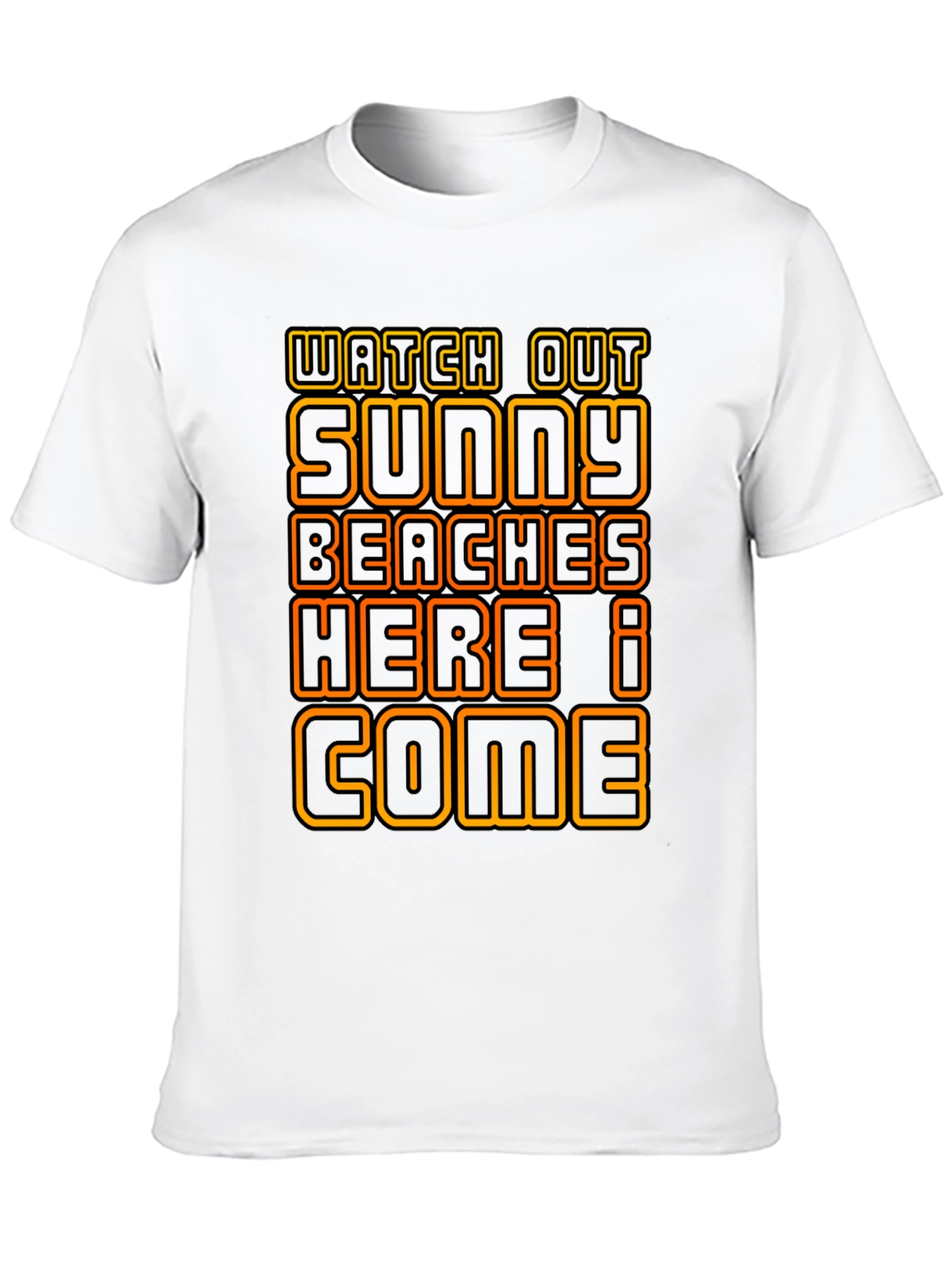 Watch Out Sunny Beaches Graphic Tee